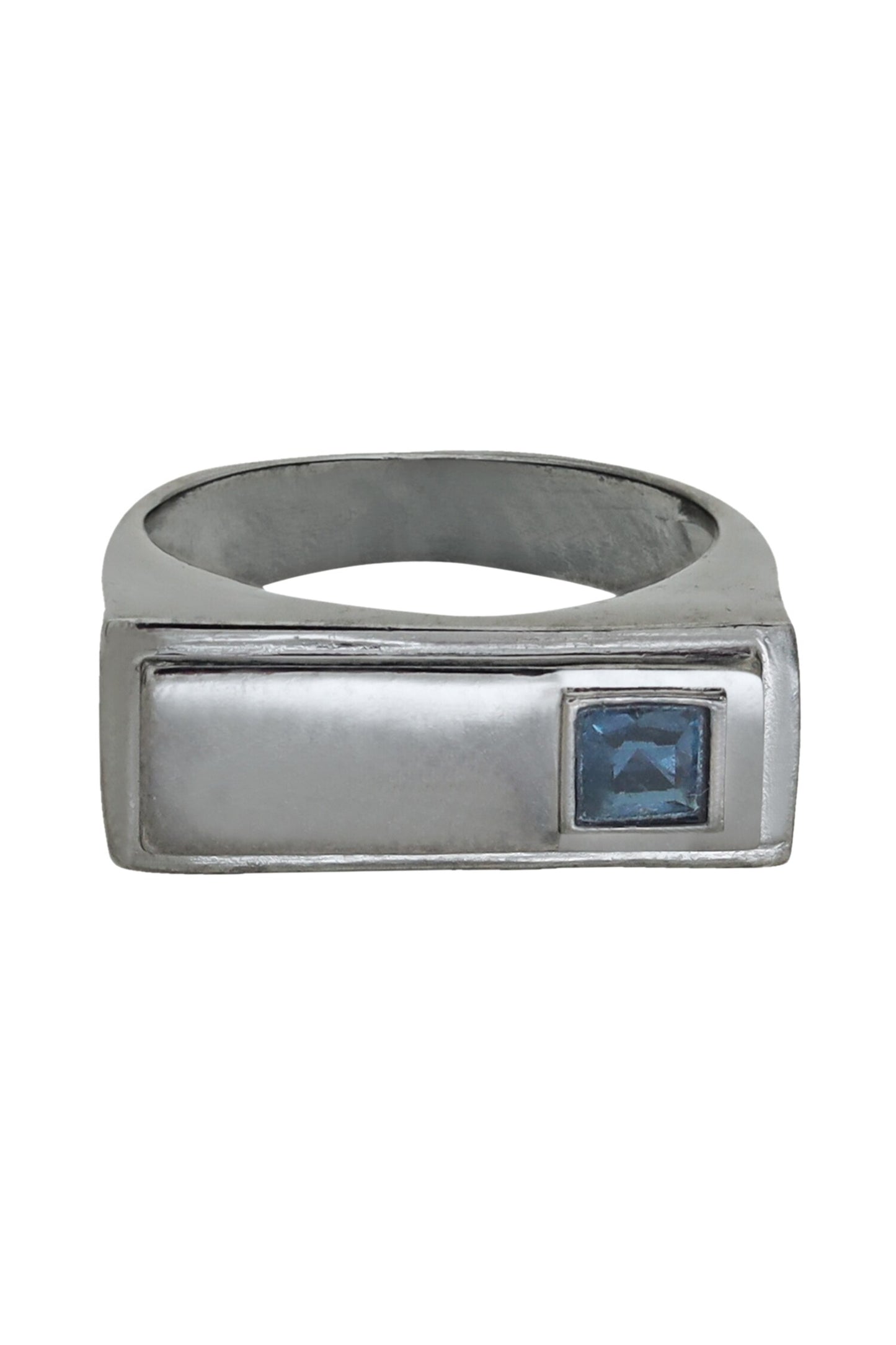 Stone Embellished Rectangle Ring