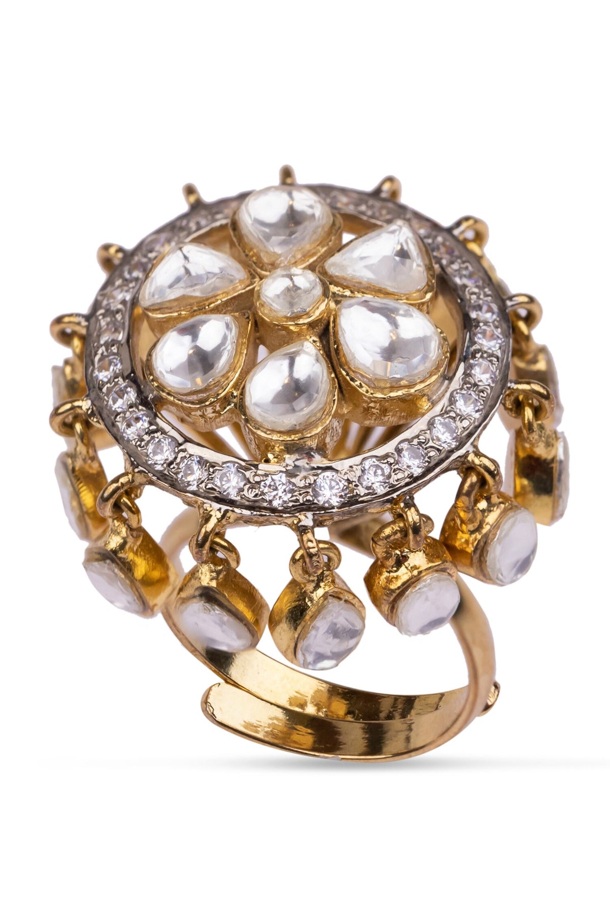 Floral Embellished Ring