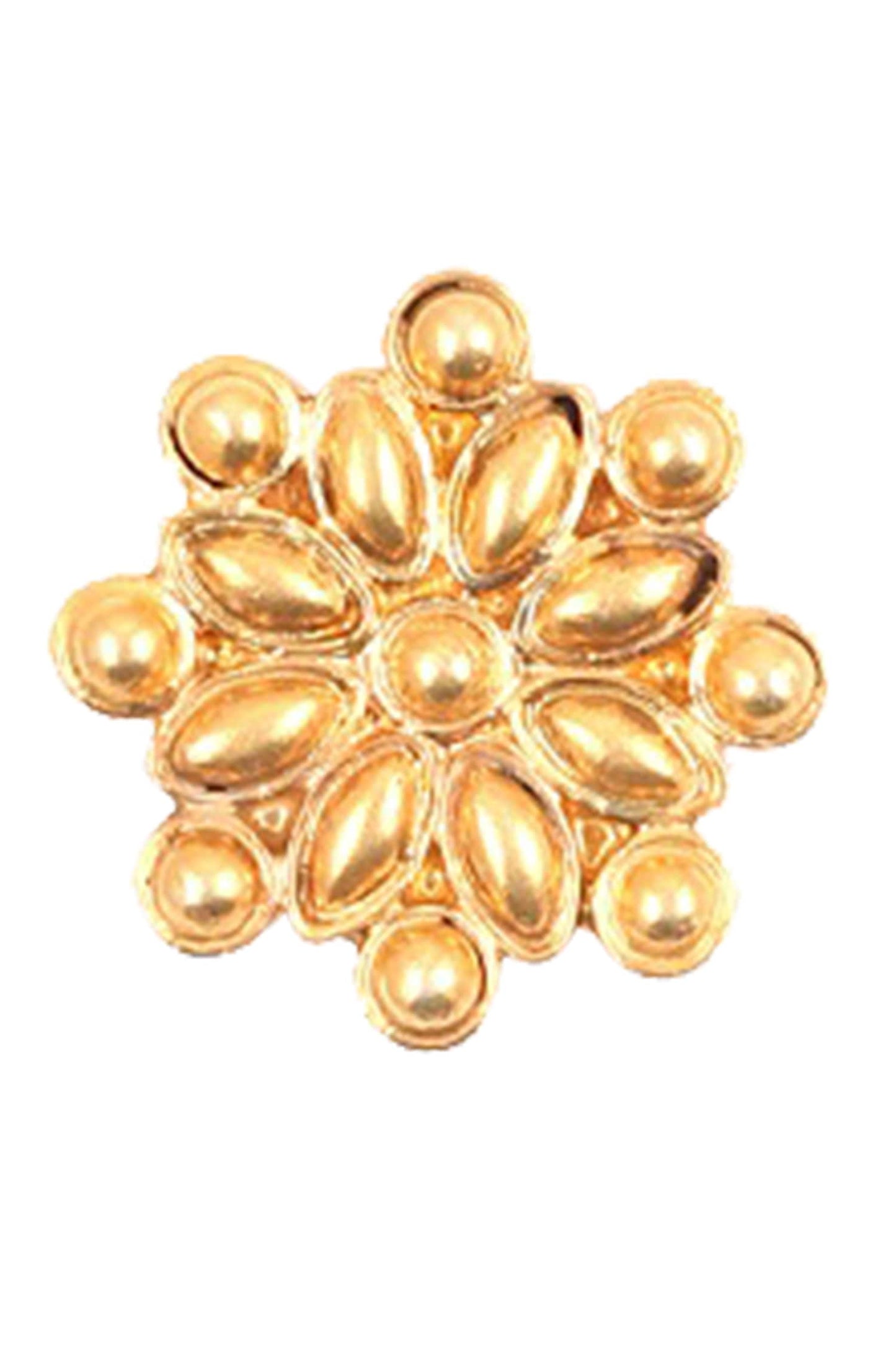 Sunflower pattern studs