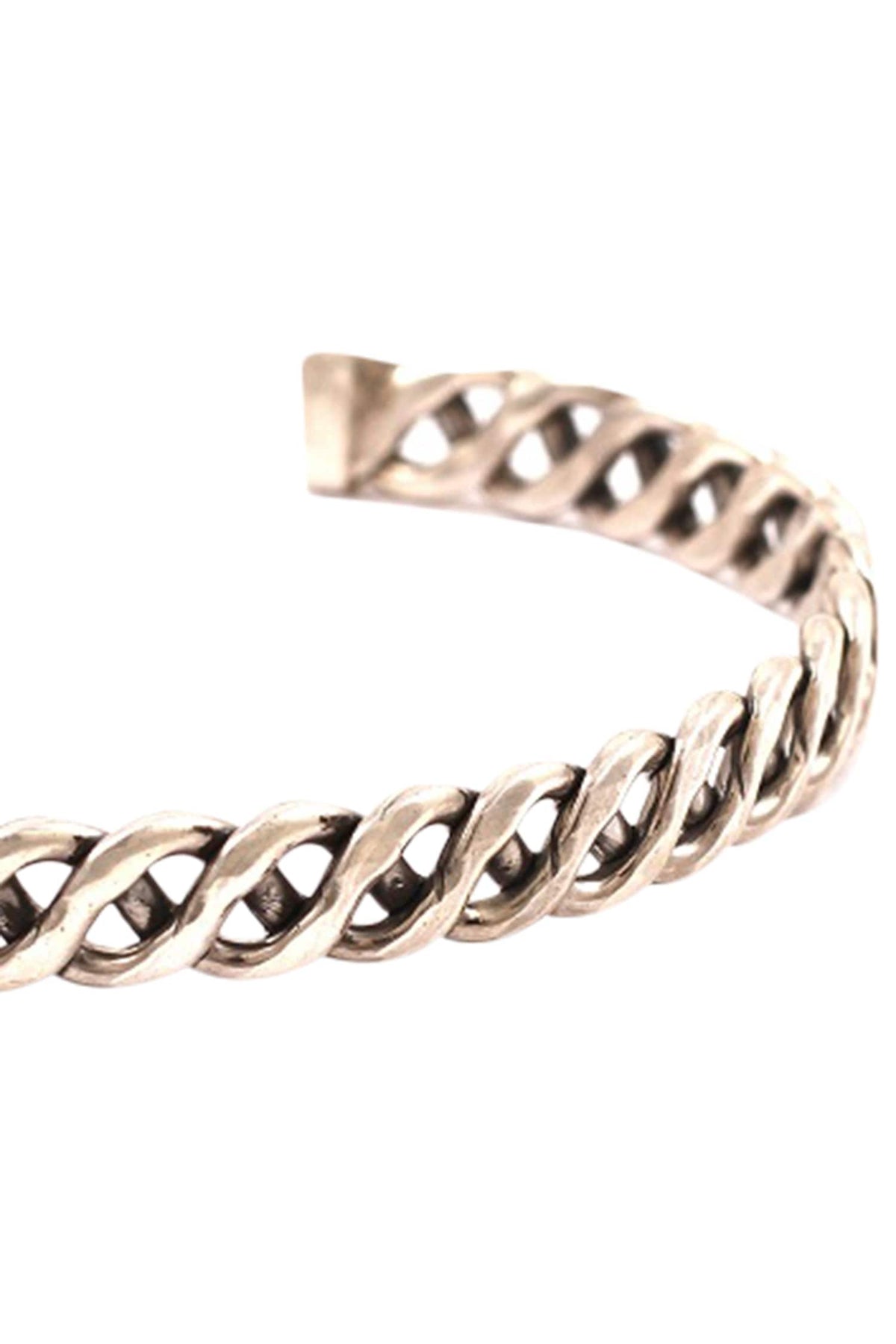 Spiral Design Metal Cuff Bracelet