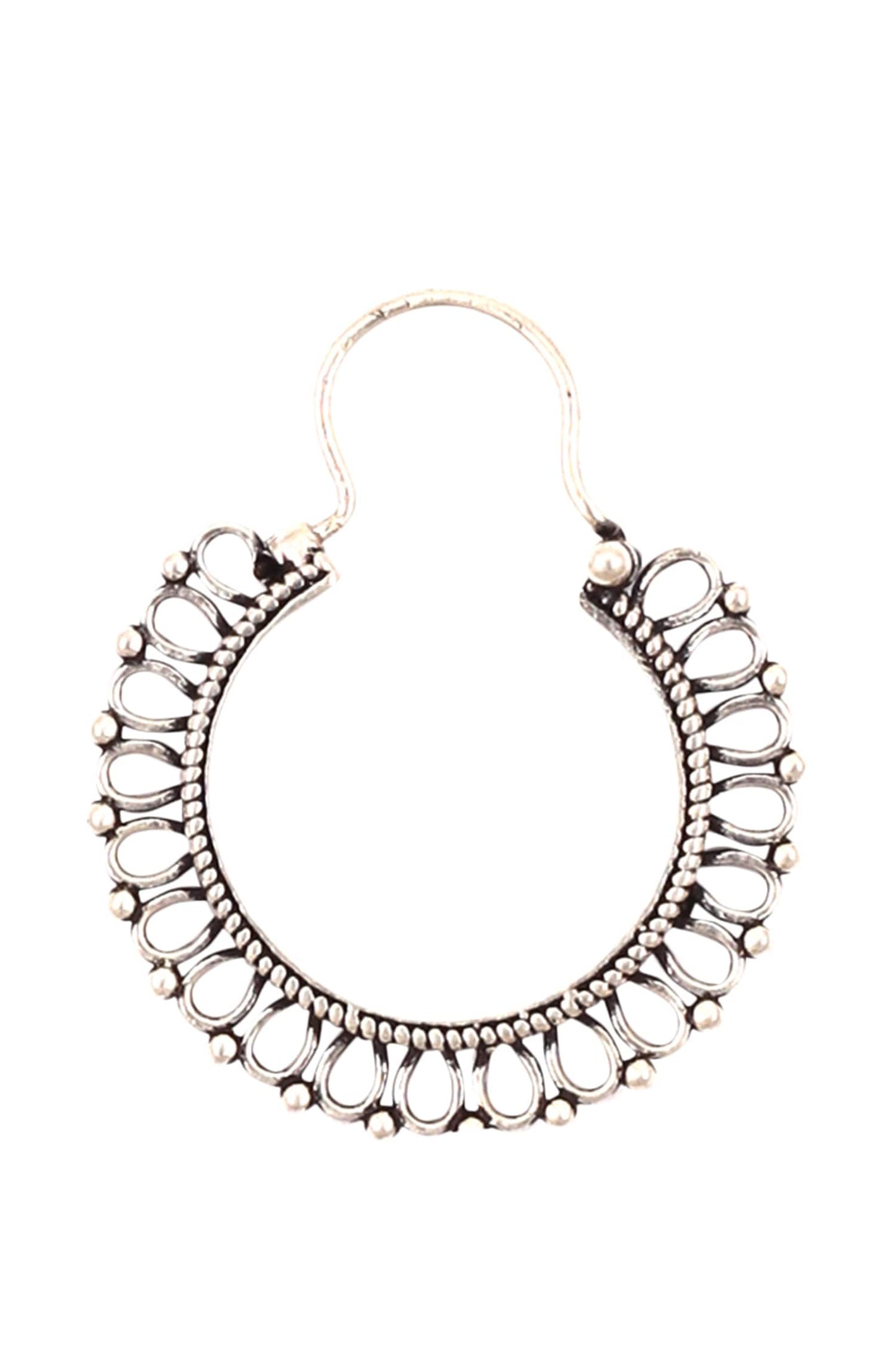 Handcrafted loop earrings