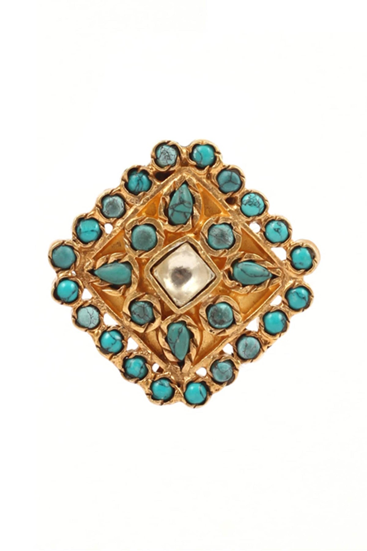 Stone Stud Earrings