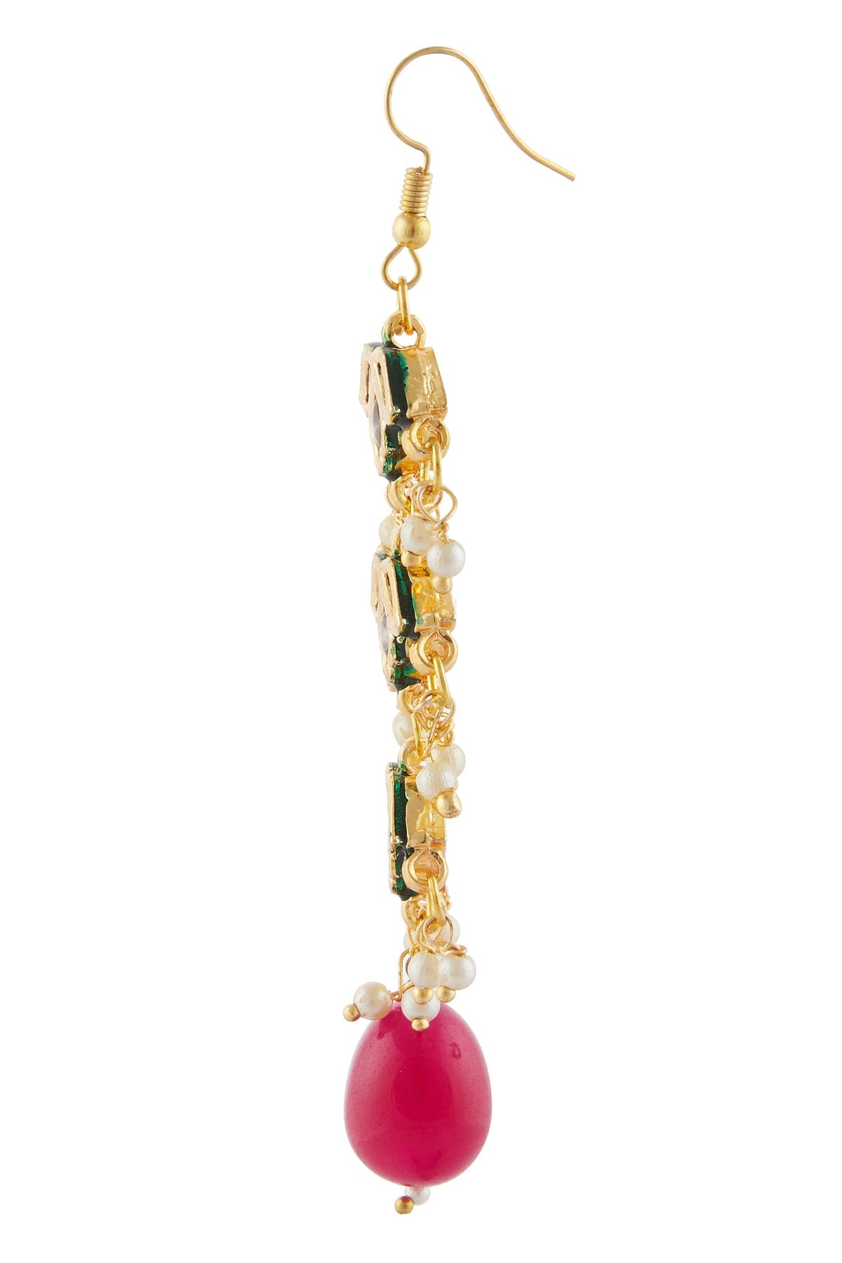 Kundan Dangler Earrings
