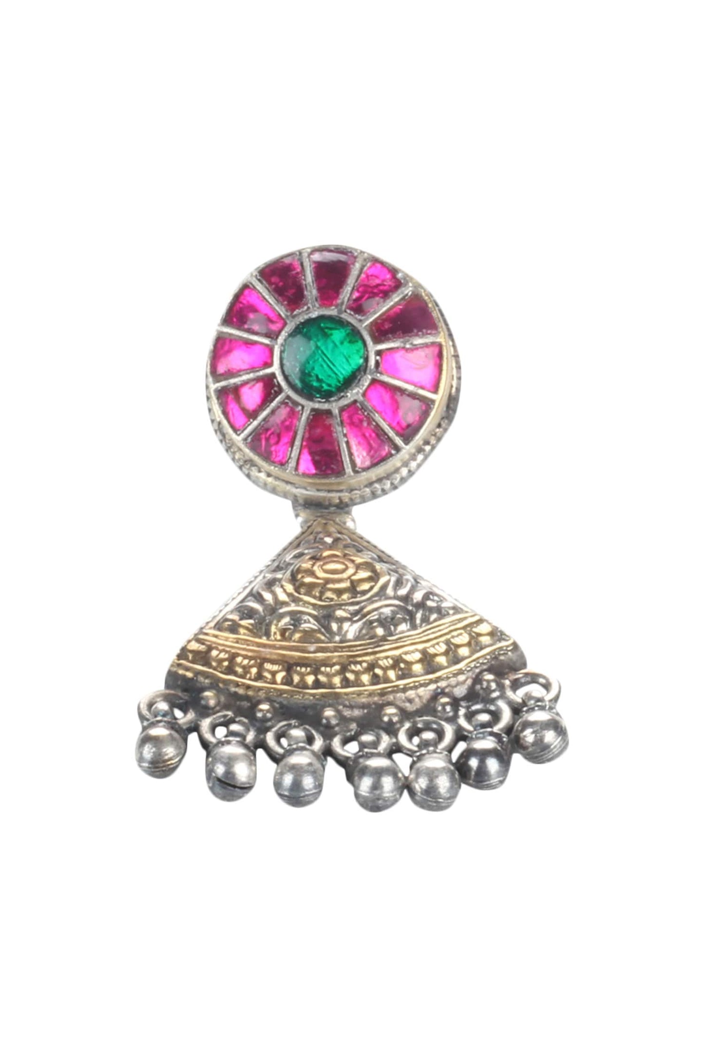 Handmade Bead Drop Jhumkas