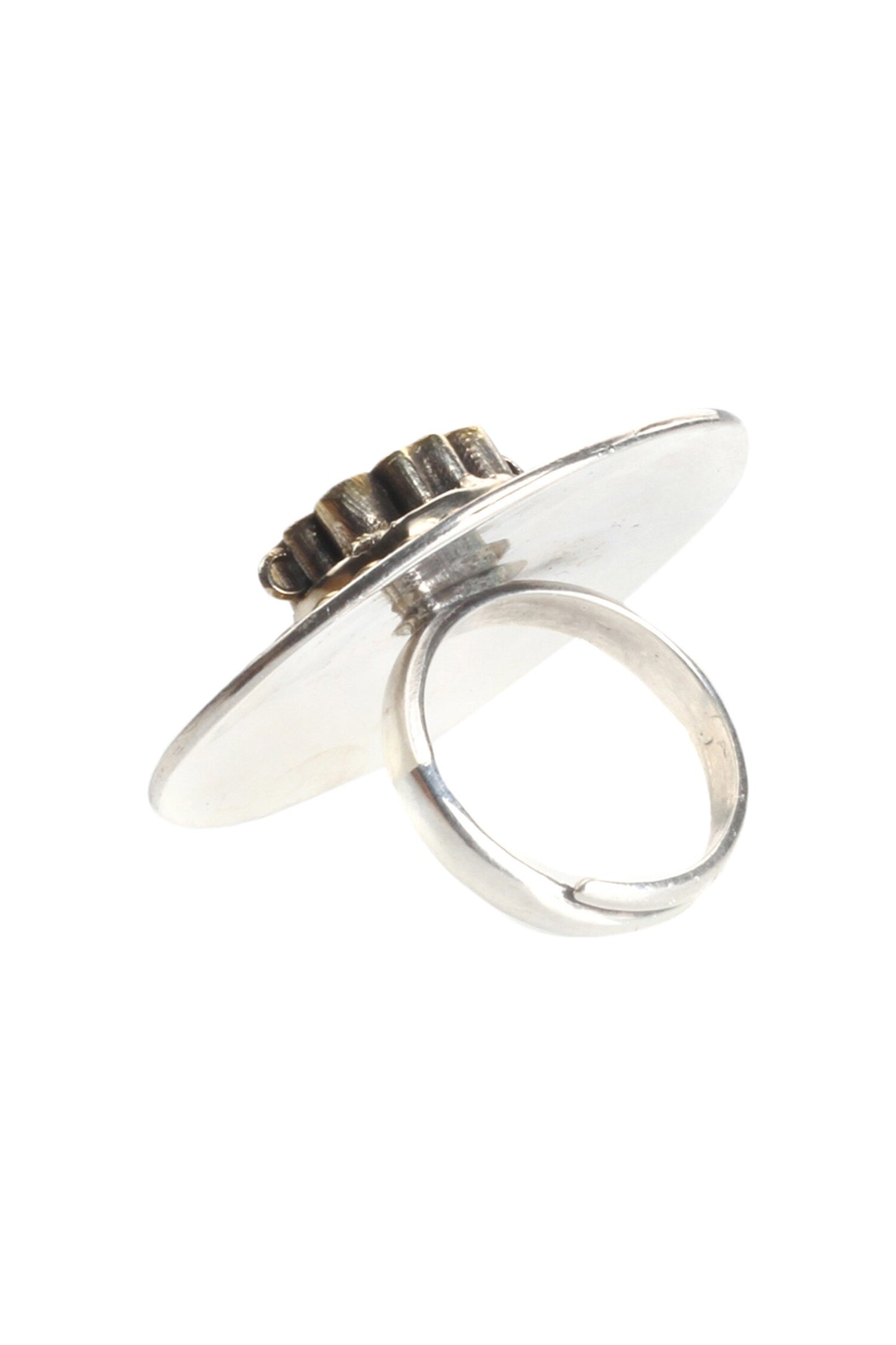 Handmade Carved Stone Ring