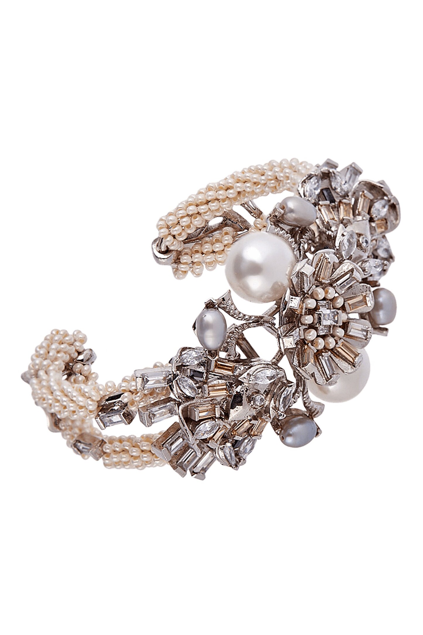 Riviera Bead Noir Cuff
