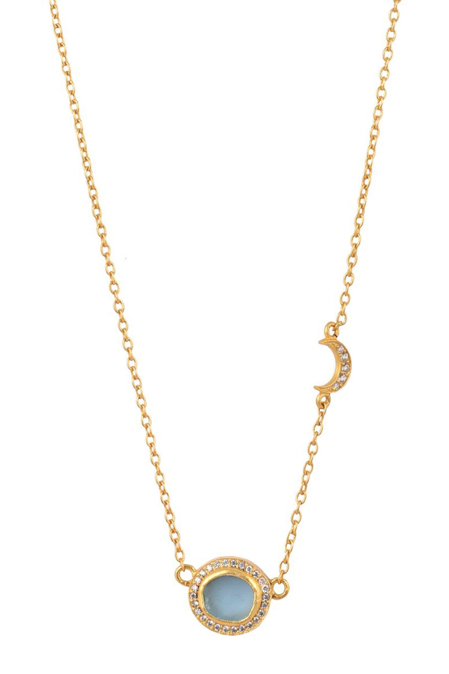 Studded Pendant Necklace