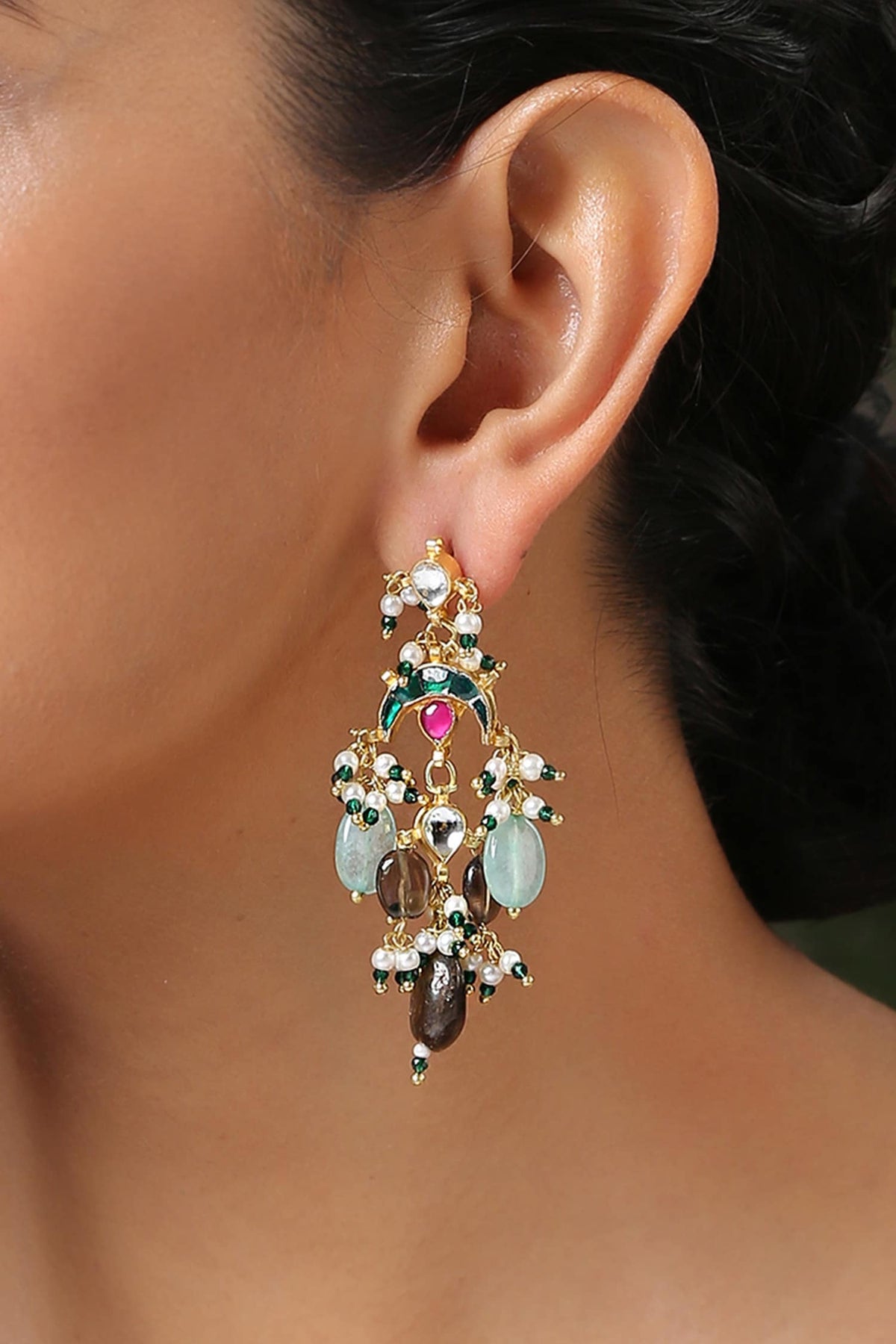 Stone Drop Danglers