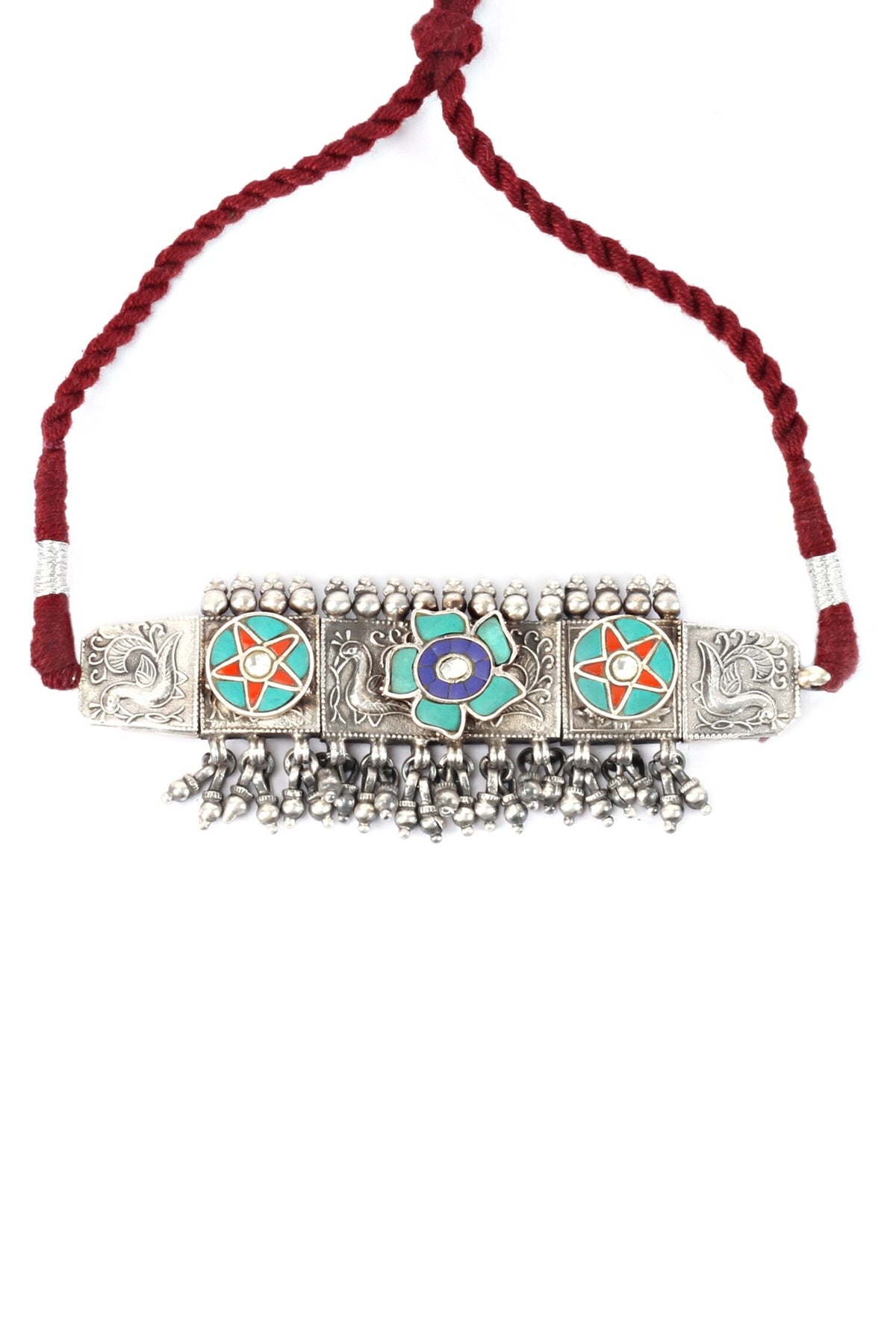 Handcrafted Carved Choker