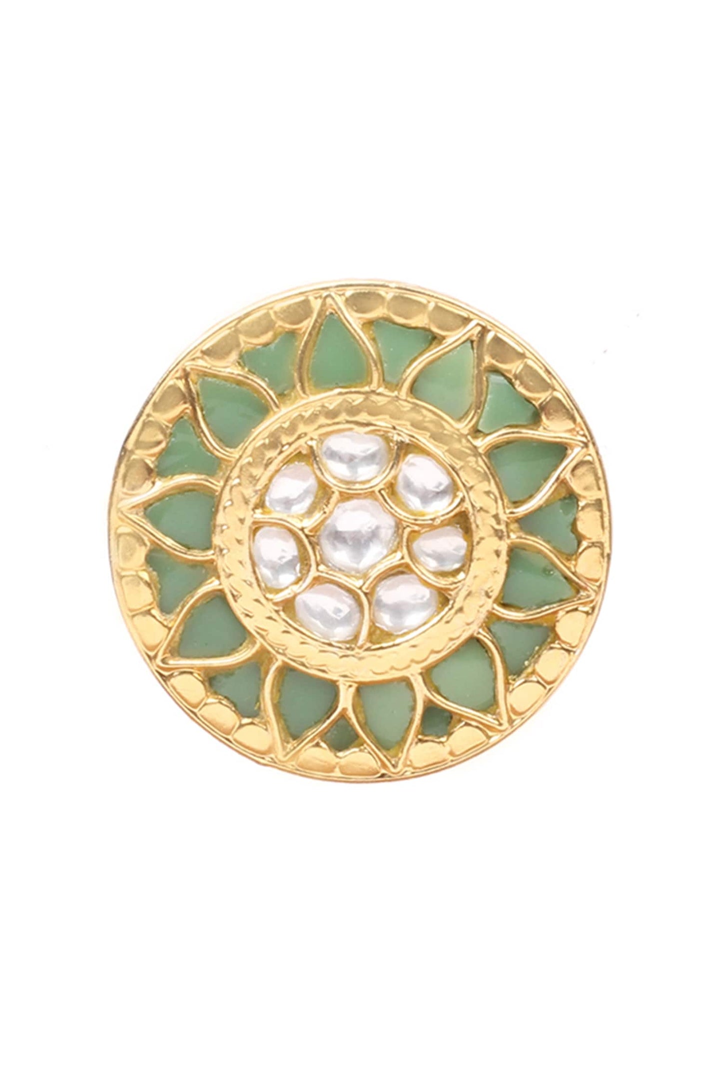 Handcrafted Stone Embellished Studs