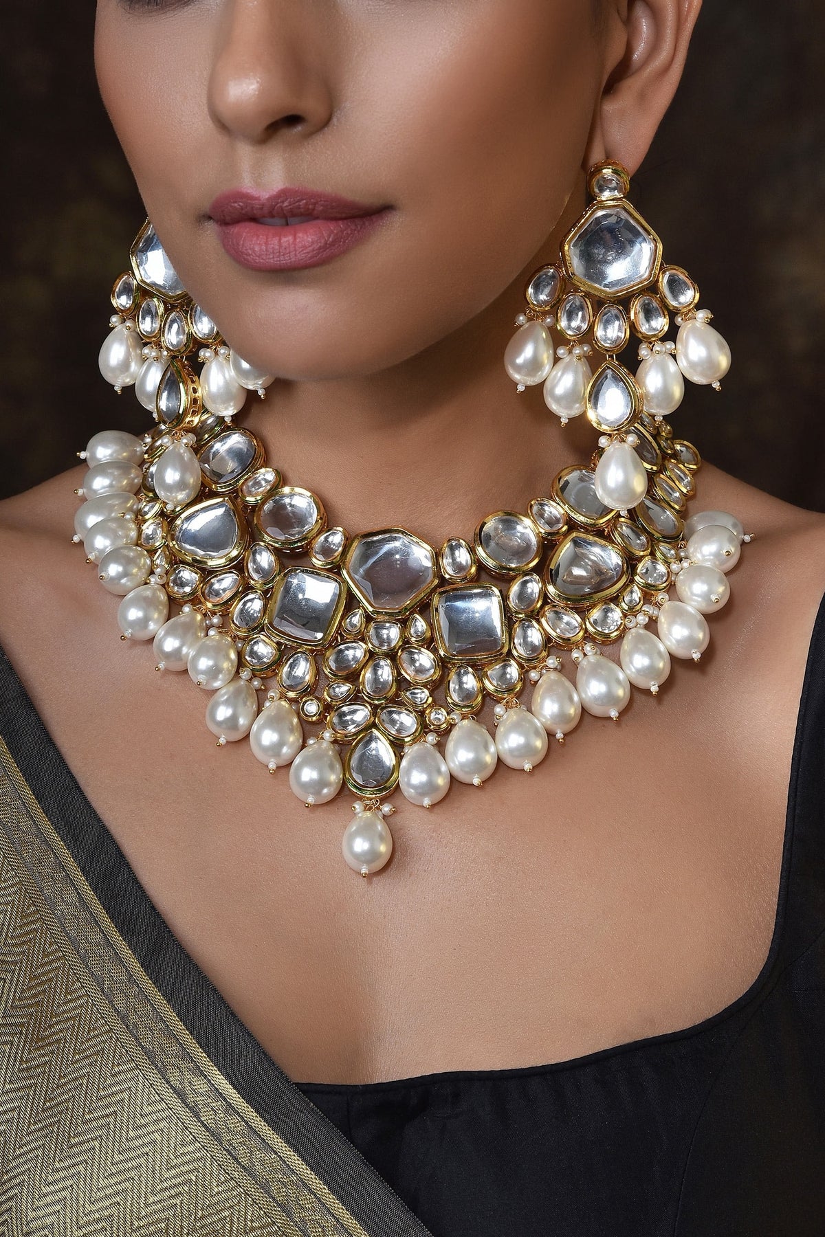Kundan Studded Choker Set