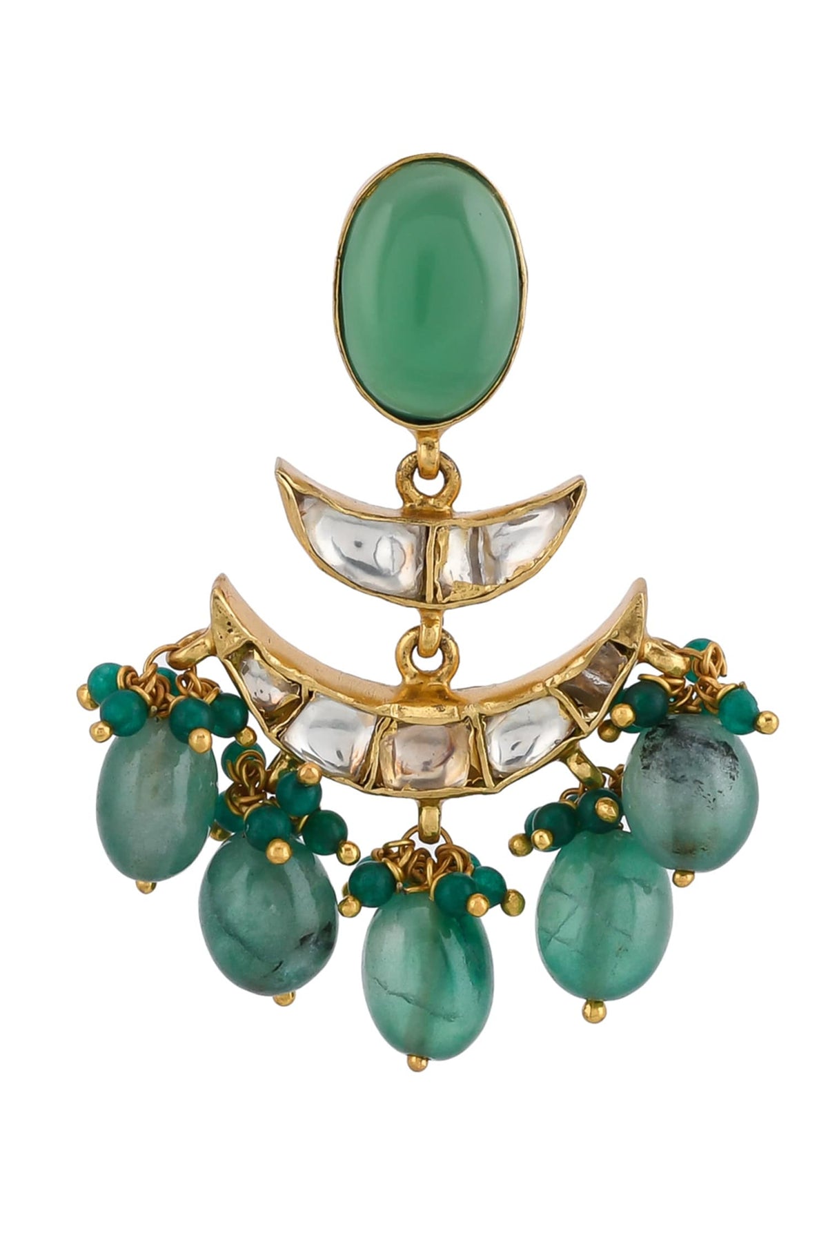 Kundan Embellished Chandbalis