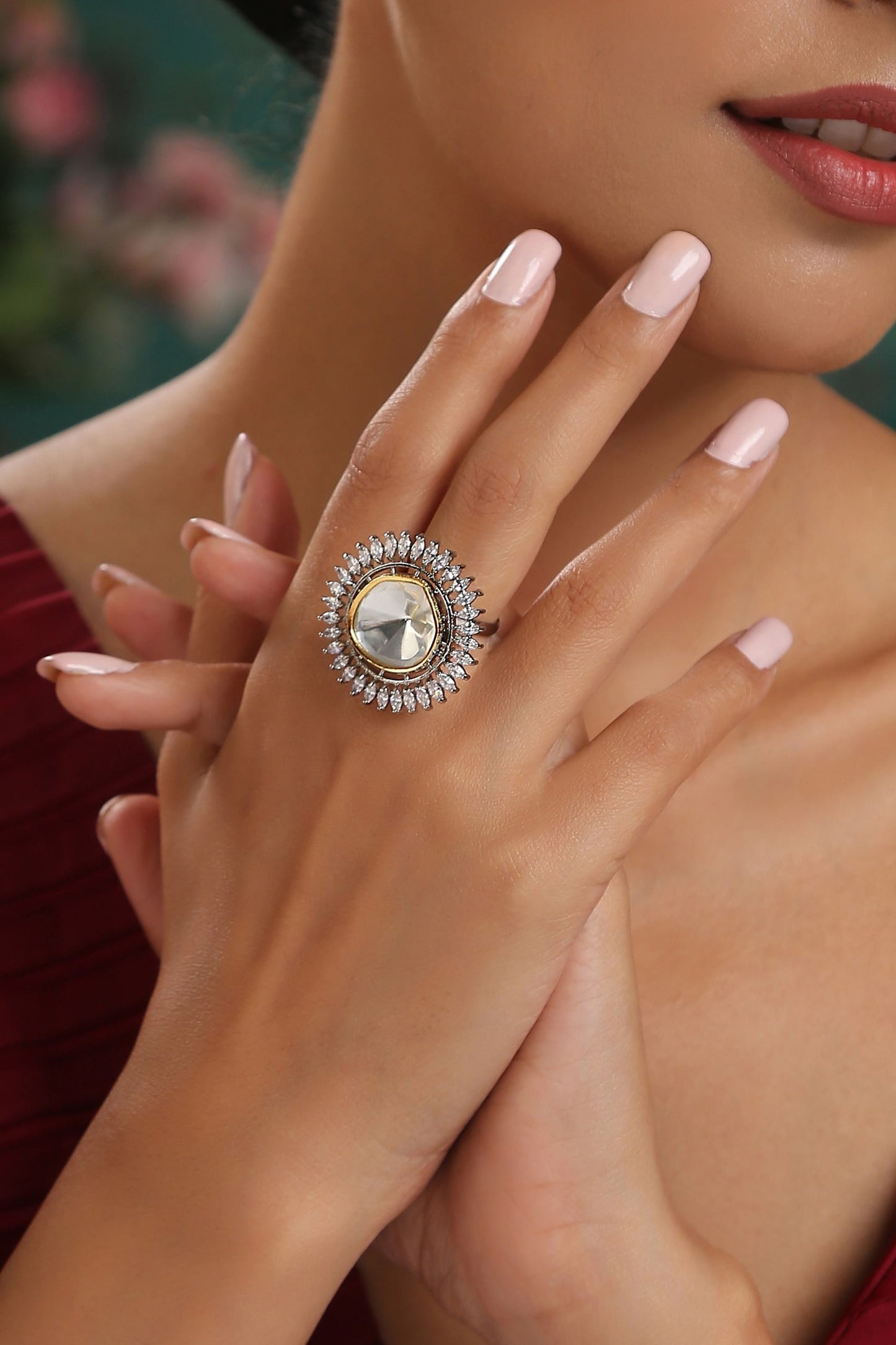 Victorian Polki Ring