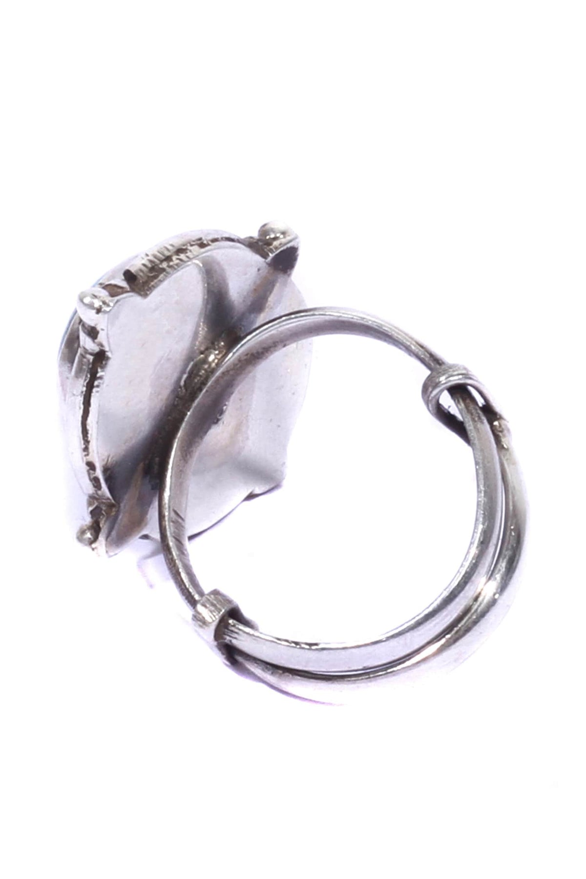 Handcrafted Adjustable Stone Ring