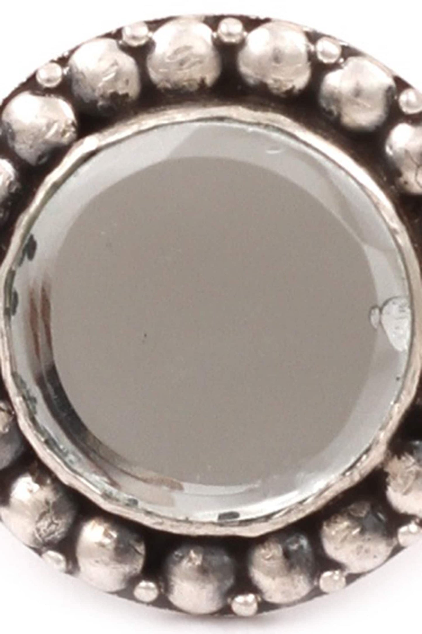 Handcrafted Silver Mirror Ring