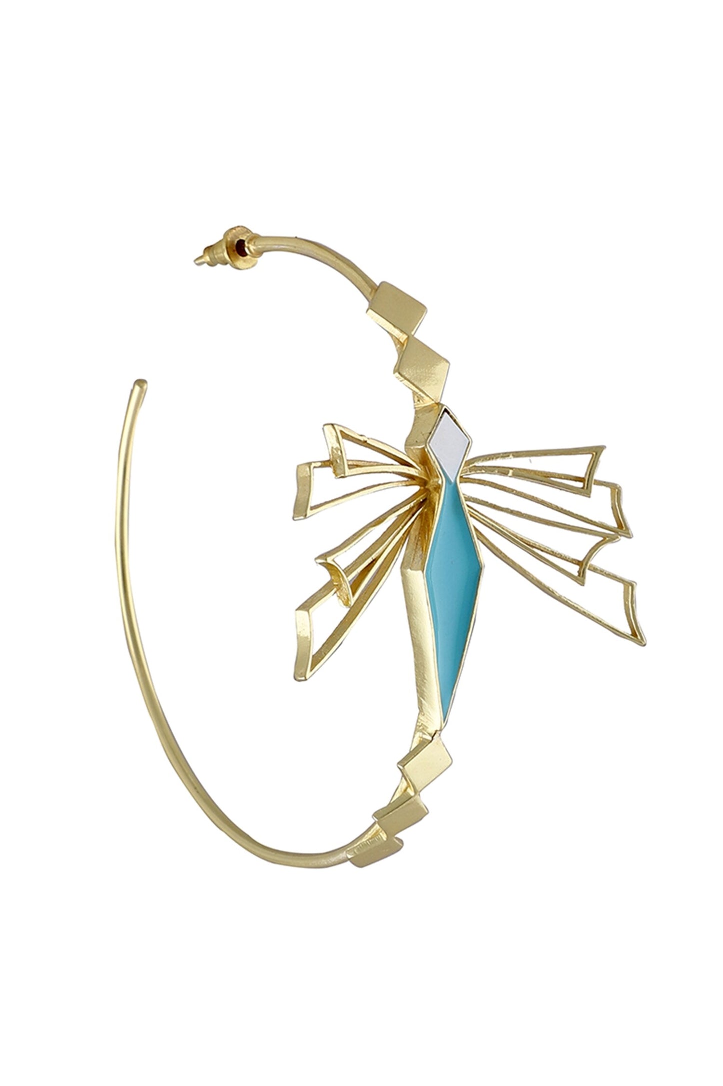 Elira Enamelled Hoops