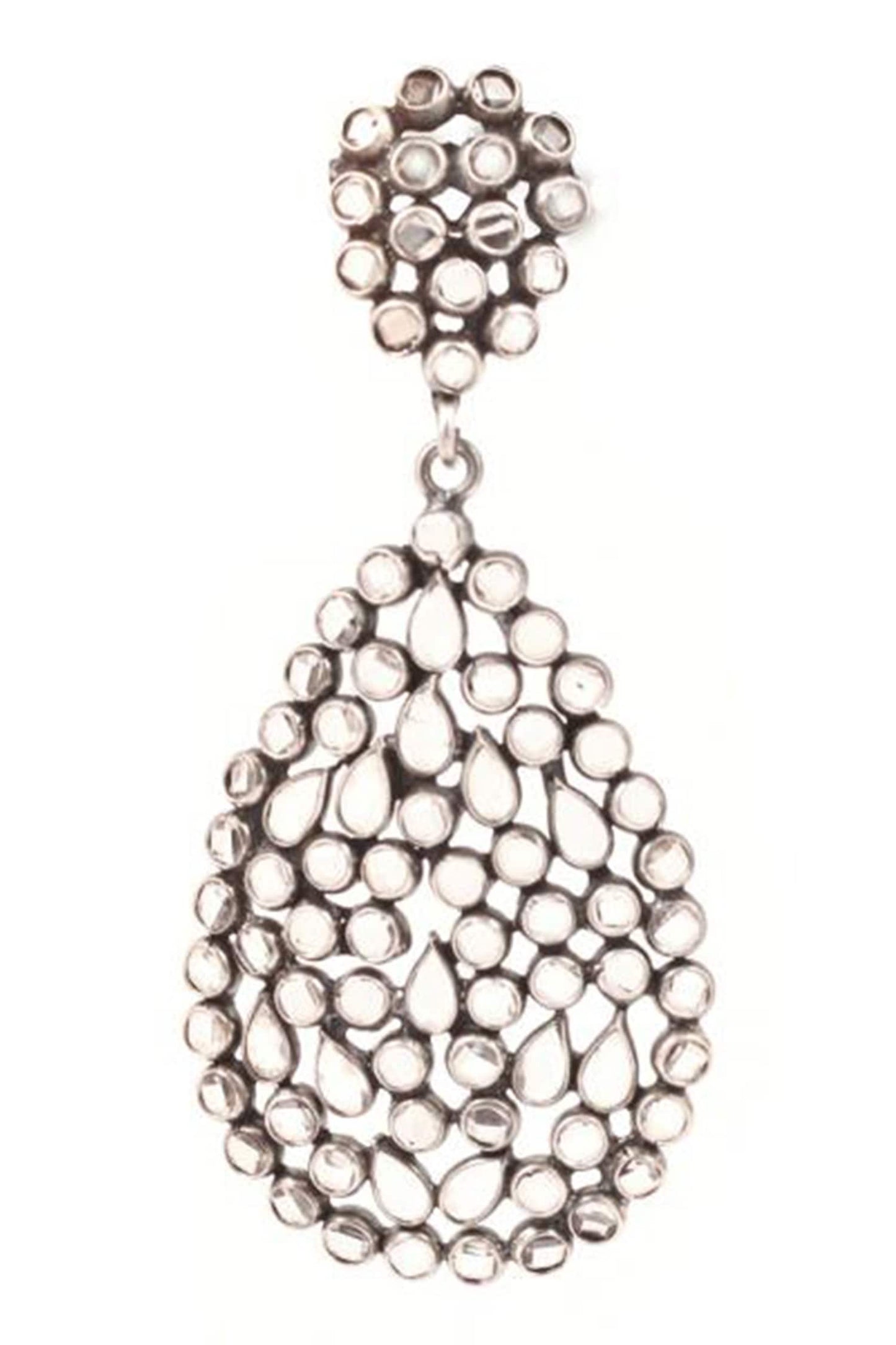 Stone Studded Dangler Earrings