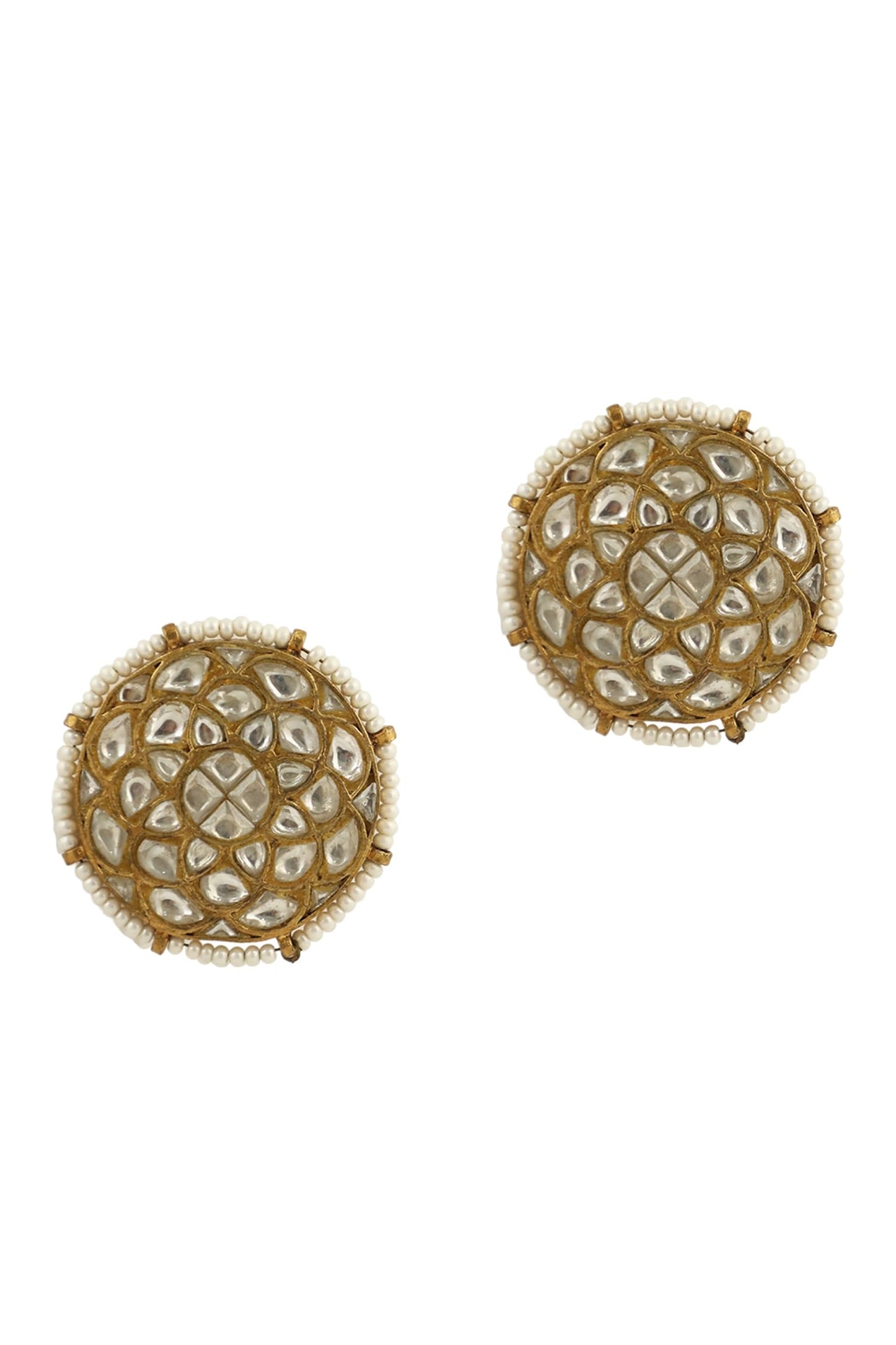 Jadtar Stone Encrusted Necklace Set