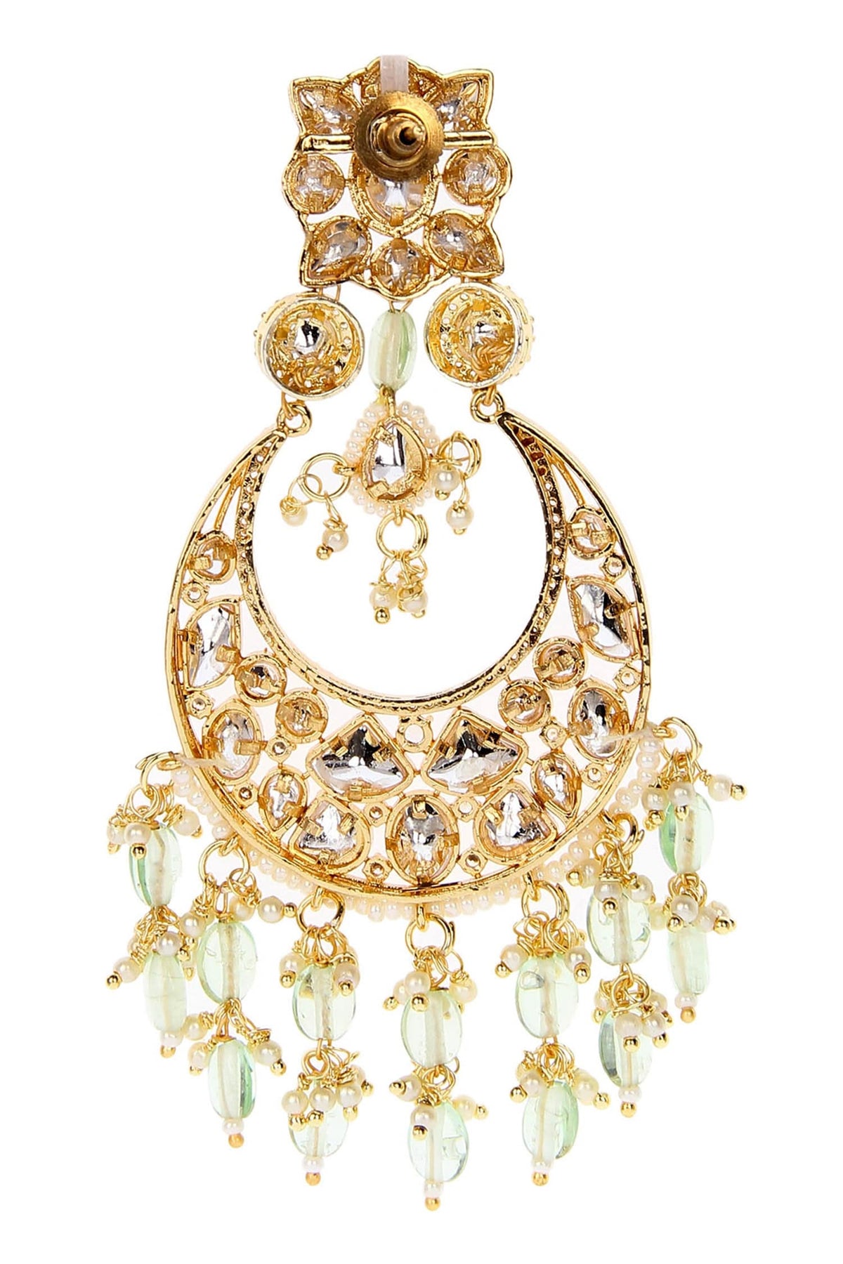 Kundan Embellished Chandbalis