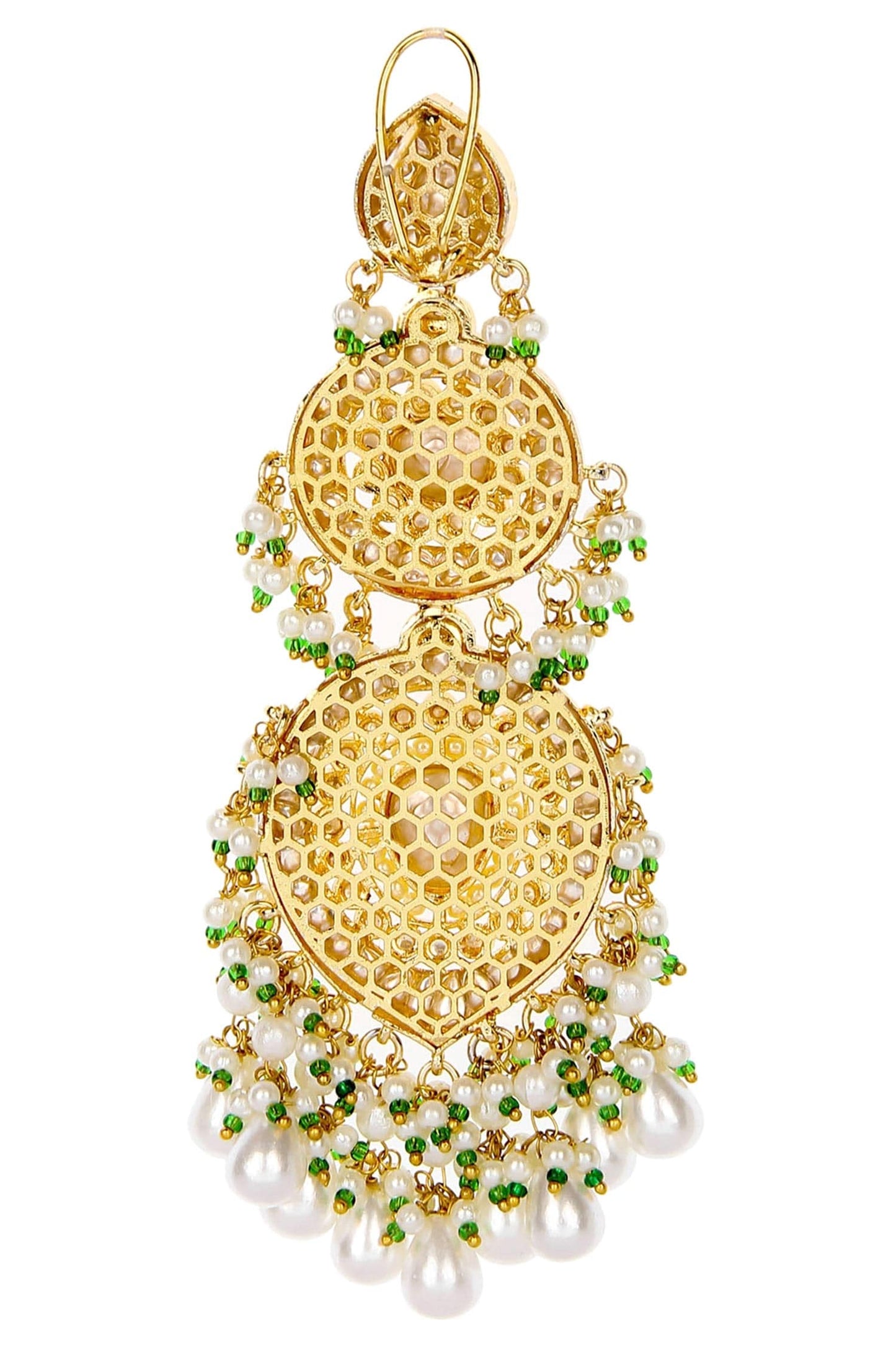 Kundan Embellished Dangler Earrings