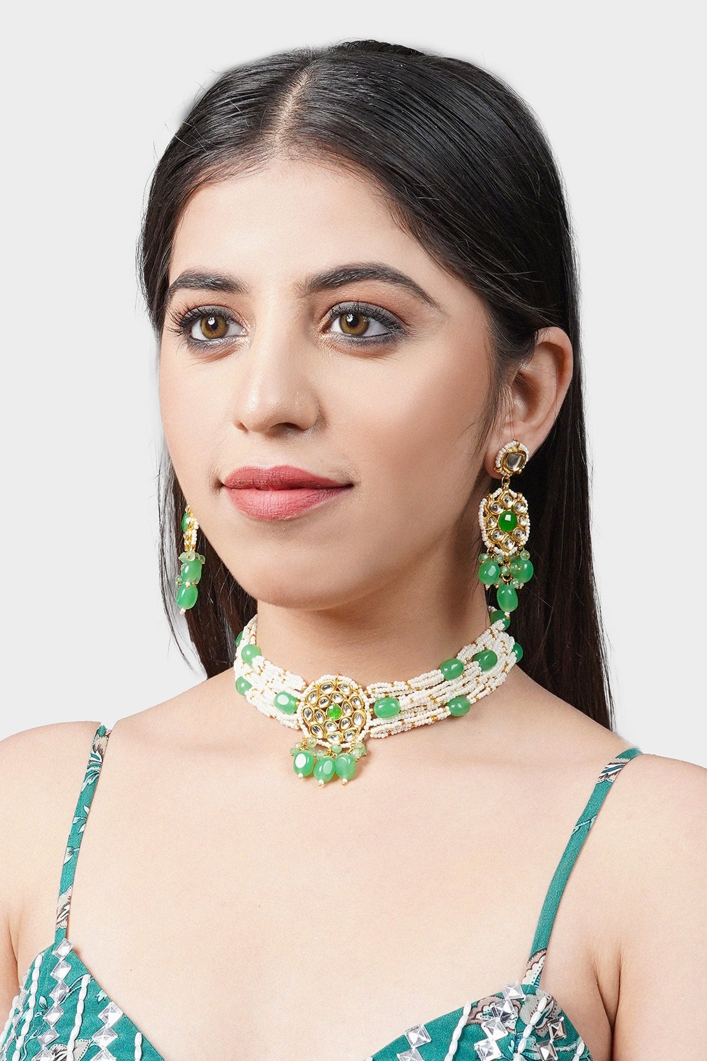 Kundan Embellished Choker Set