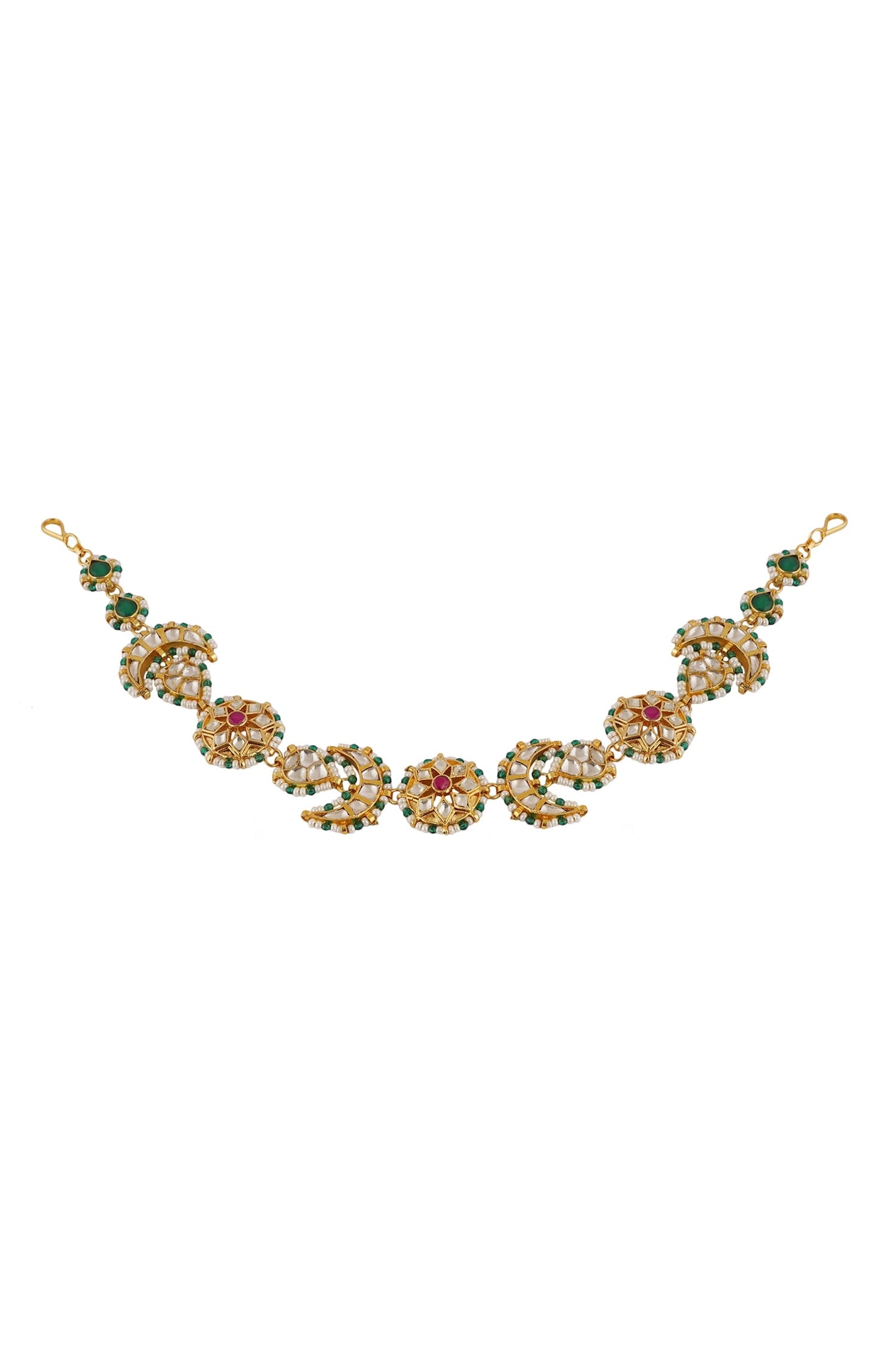 Kundan Embellished Sheeshpatti