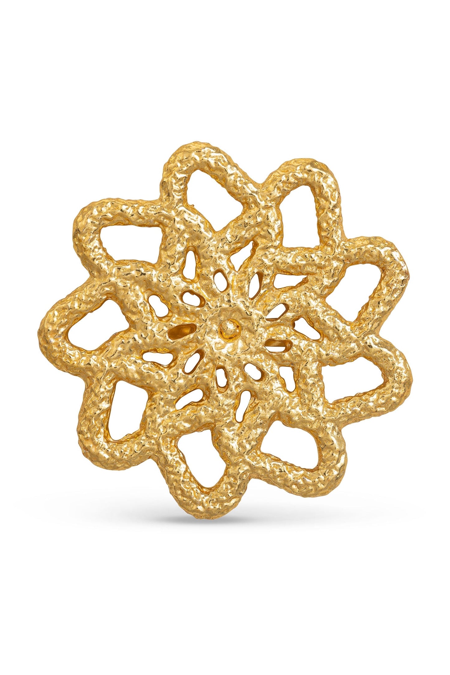 Floral Cutwork Ring