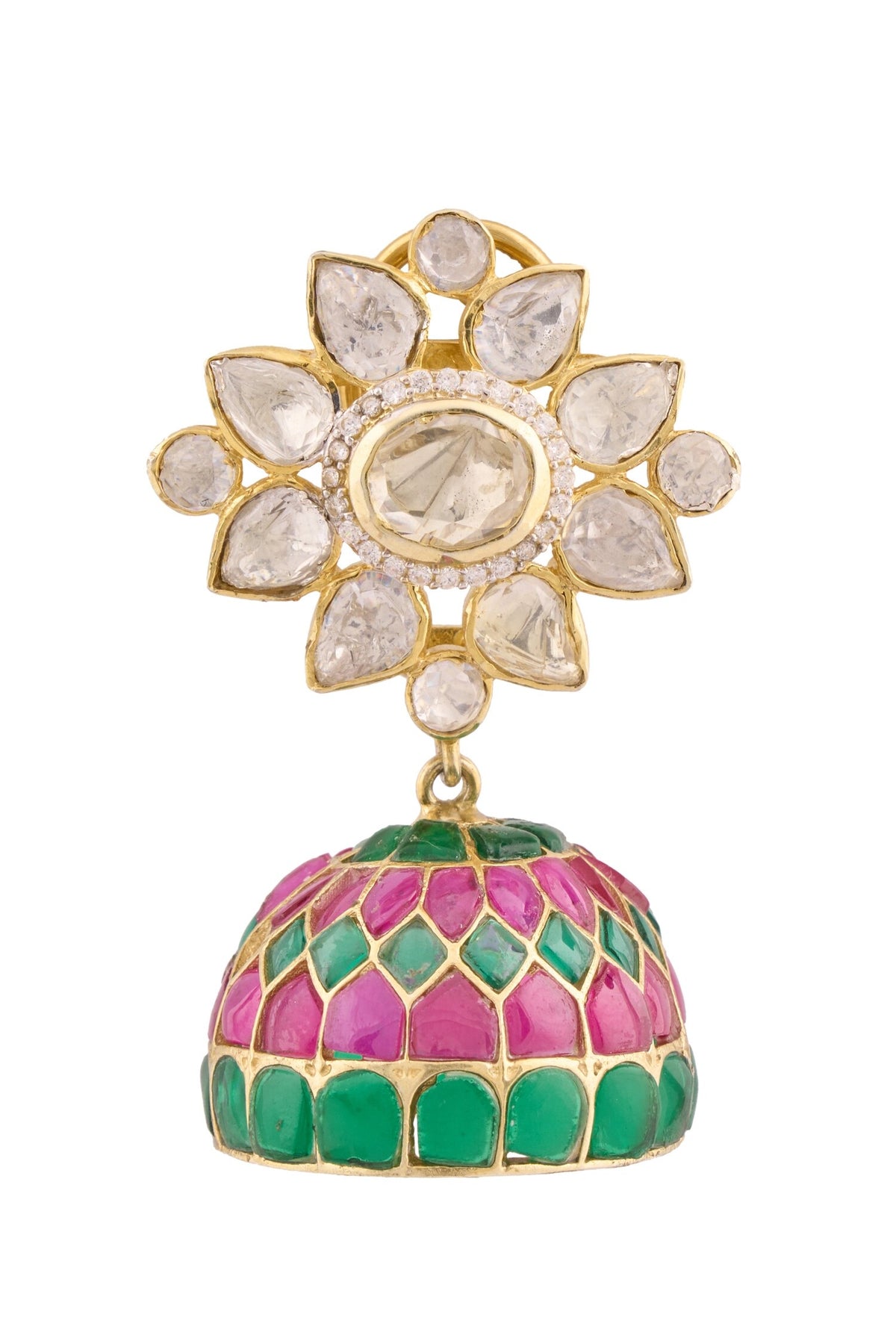 Floral Shaped Jhumkas