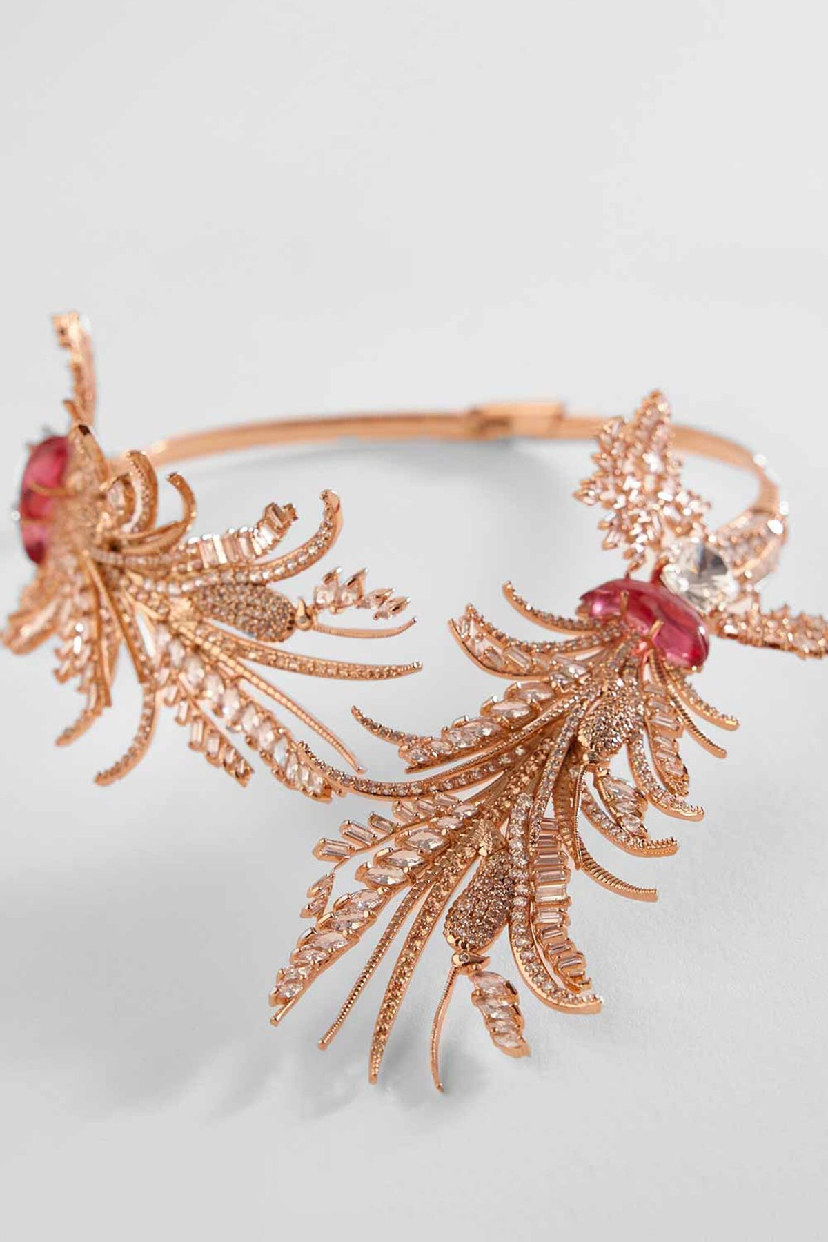 Le Sunset Palm Open Choker Necklace
