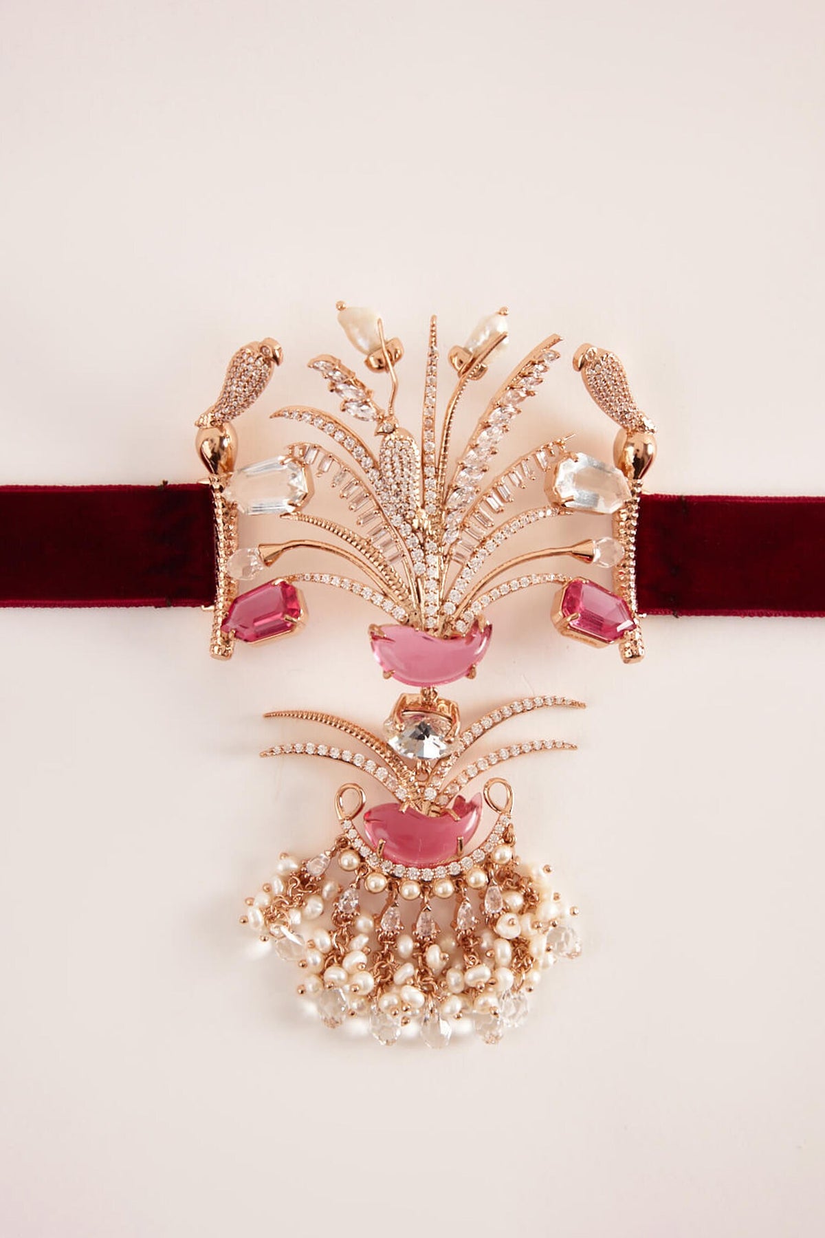 Le Sunset Embellished Choker Necklace