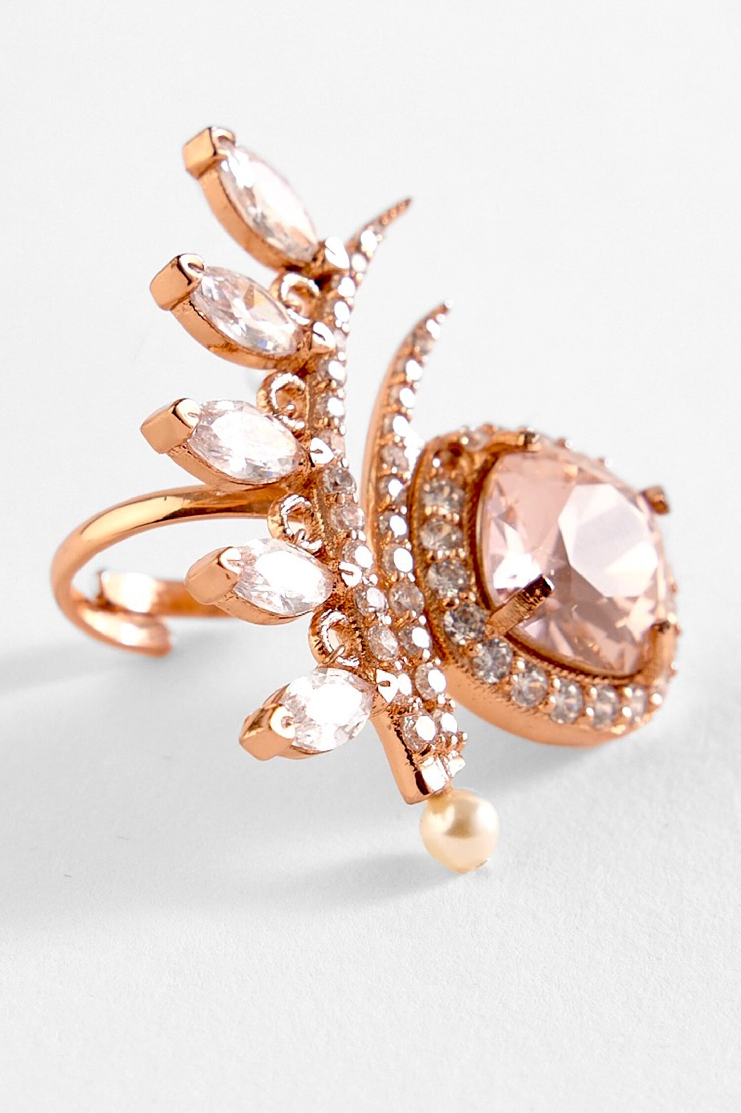 The Seine Carved Stone Ring