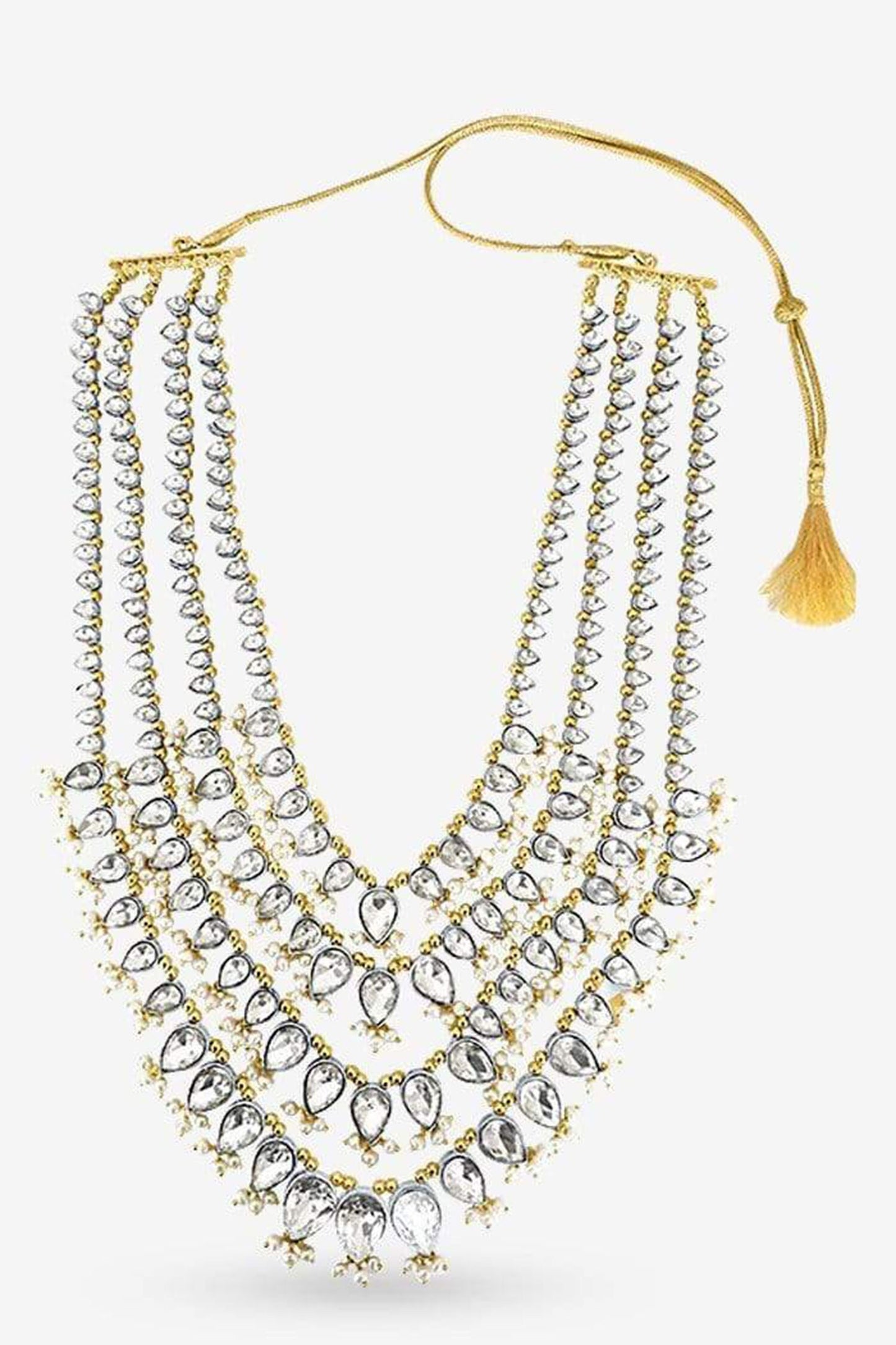 Sukhi Embellished Layered Necklace