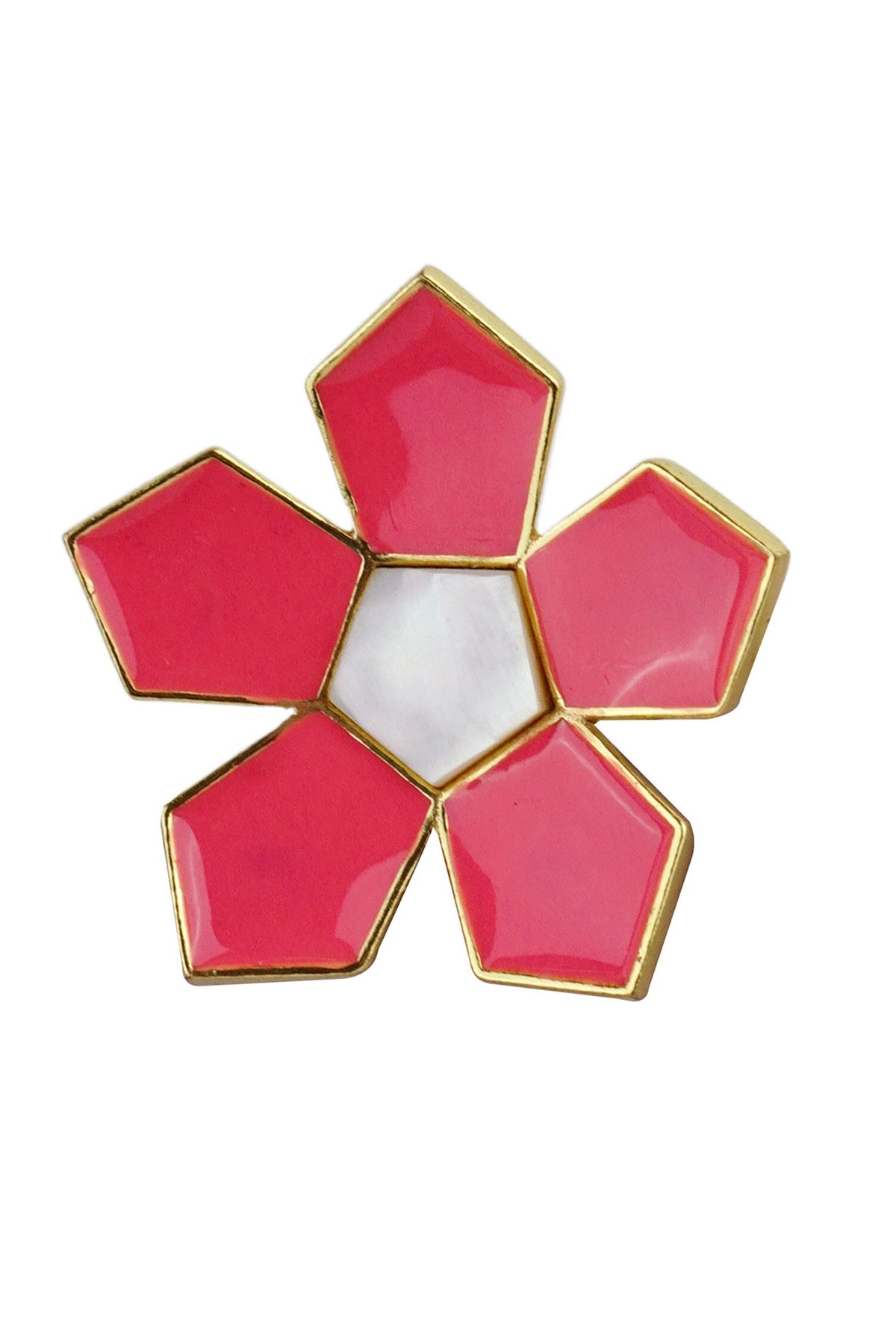 Willow Floral Motif Pattern Studs