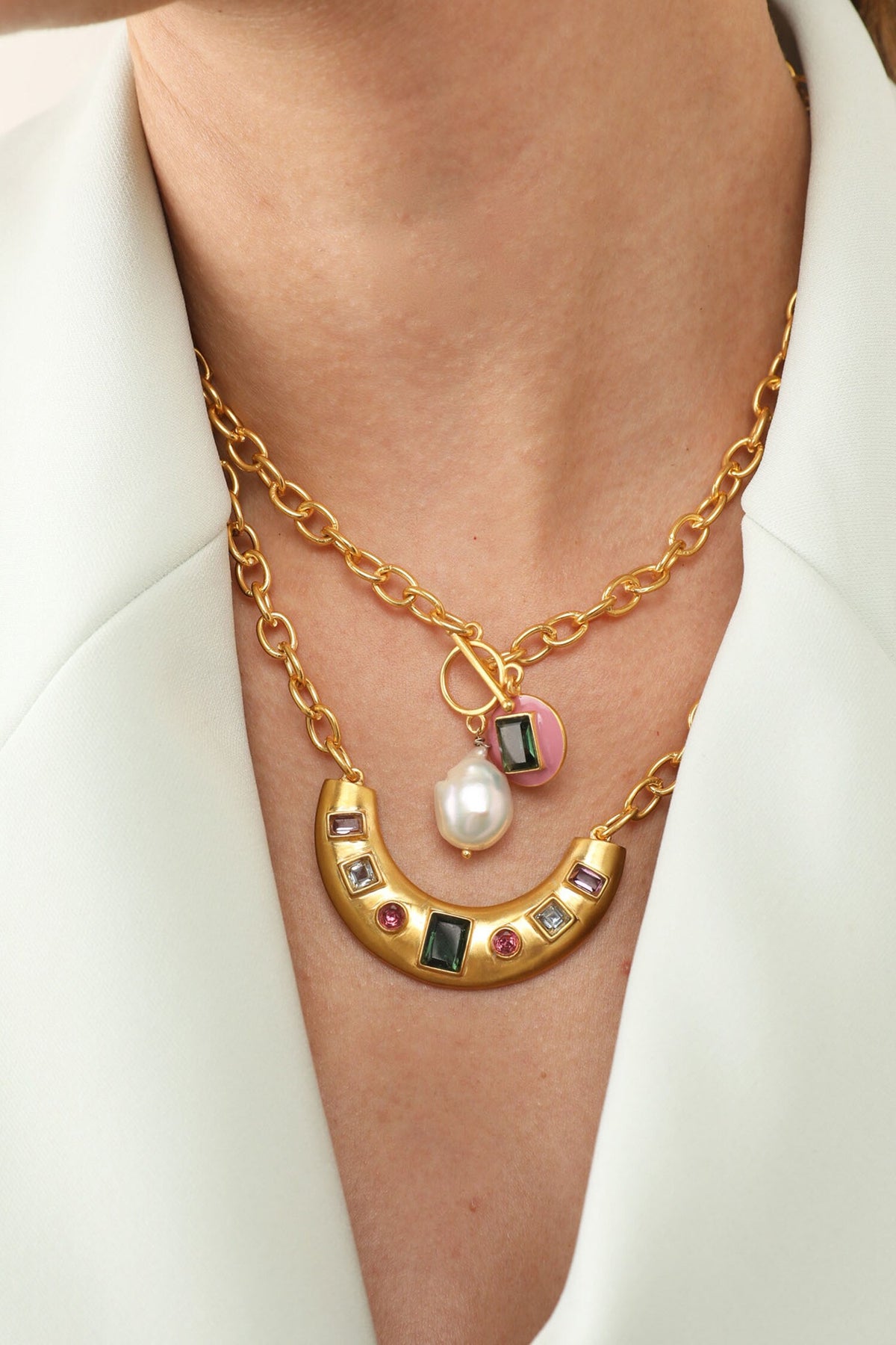 Francesca Embellished Necklace