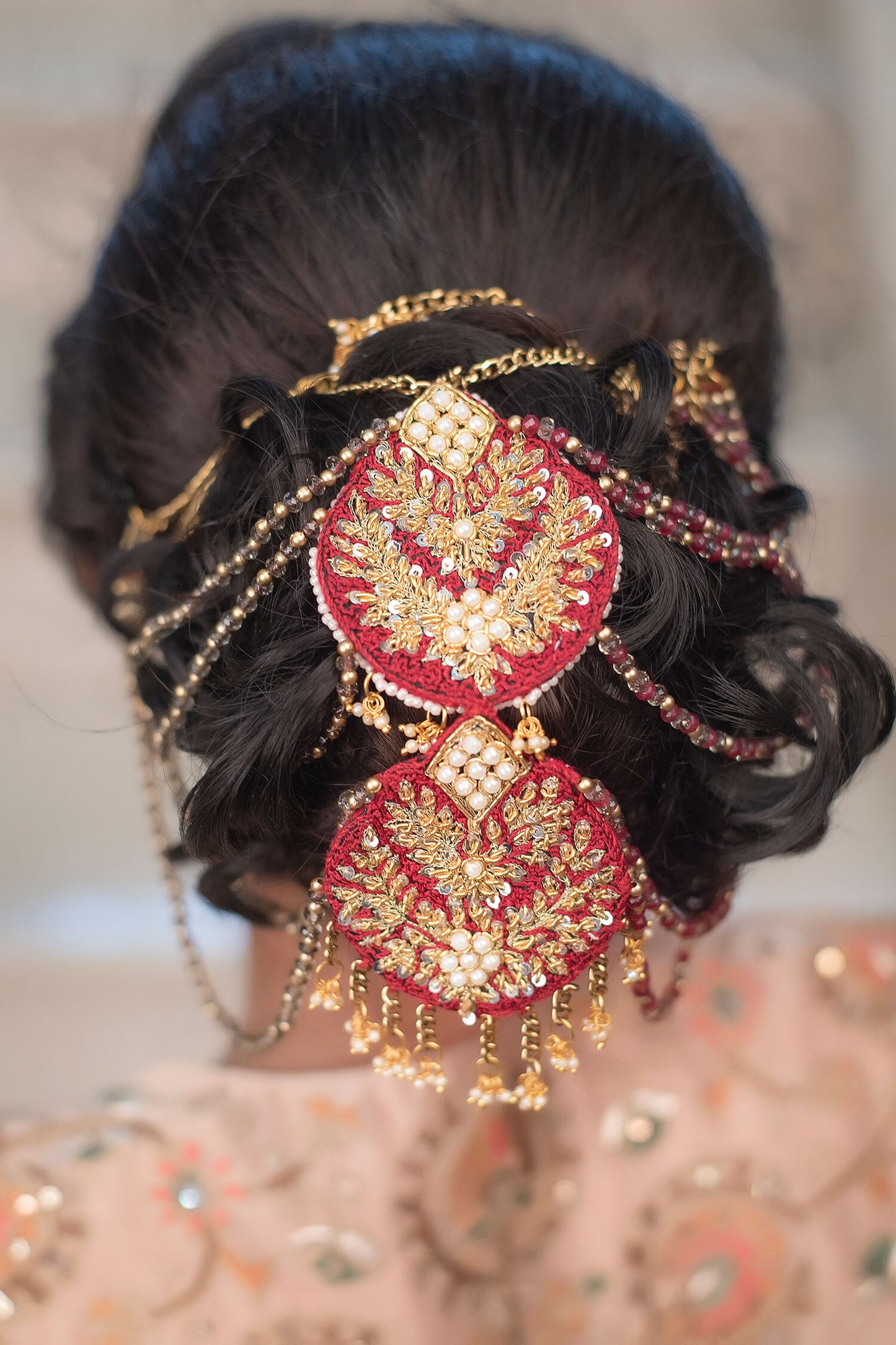 Thread Embroidered Hair Accessories