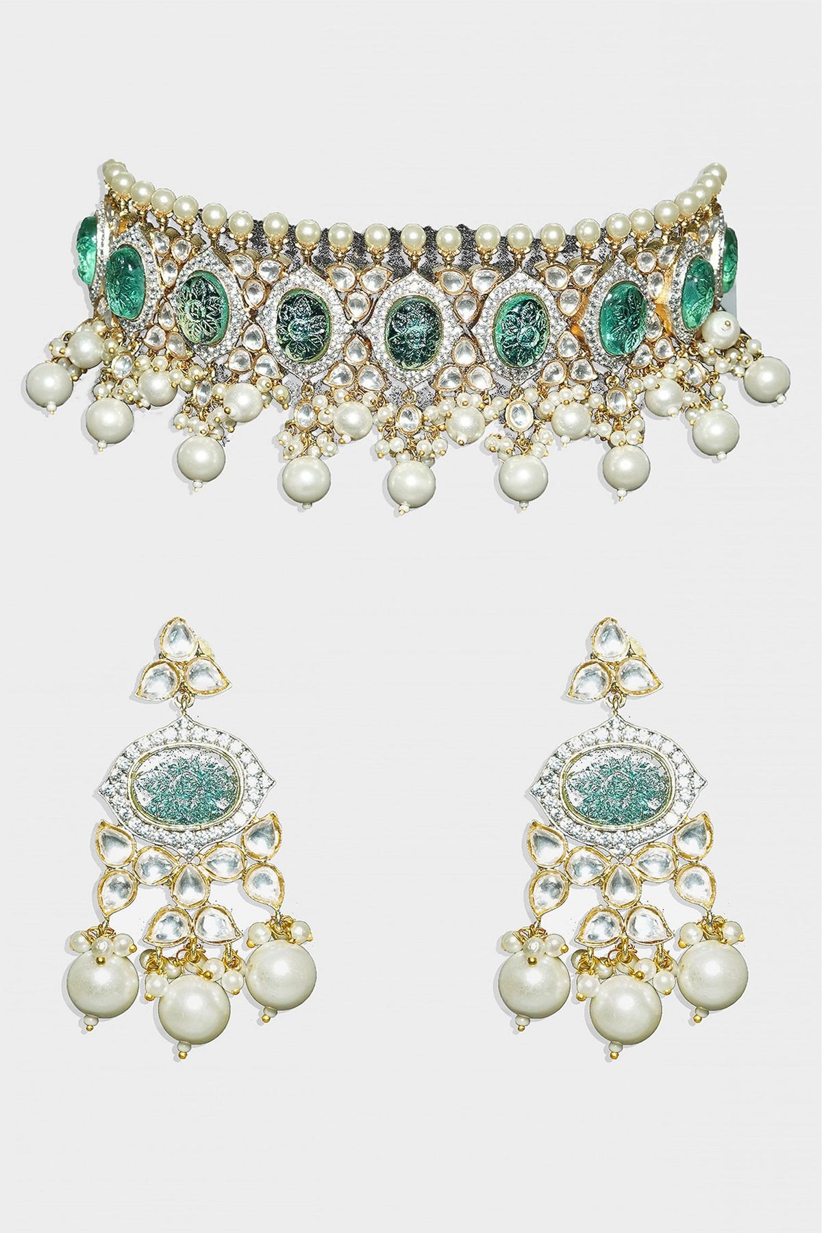 Kundan Embellished Choker Set