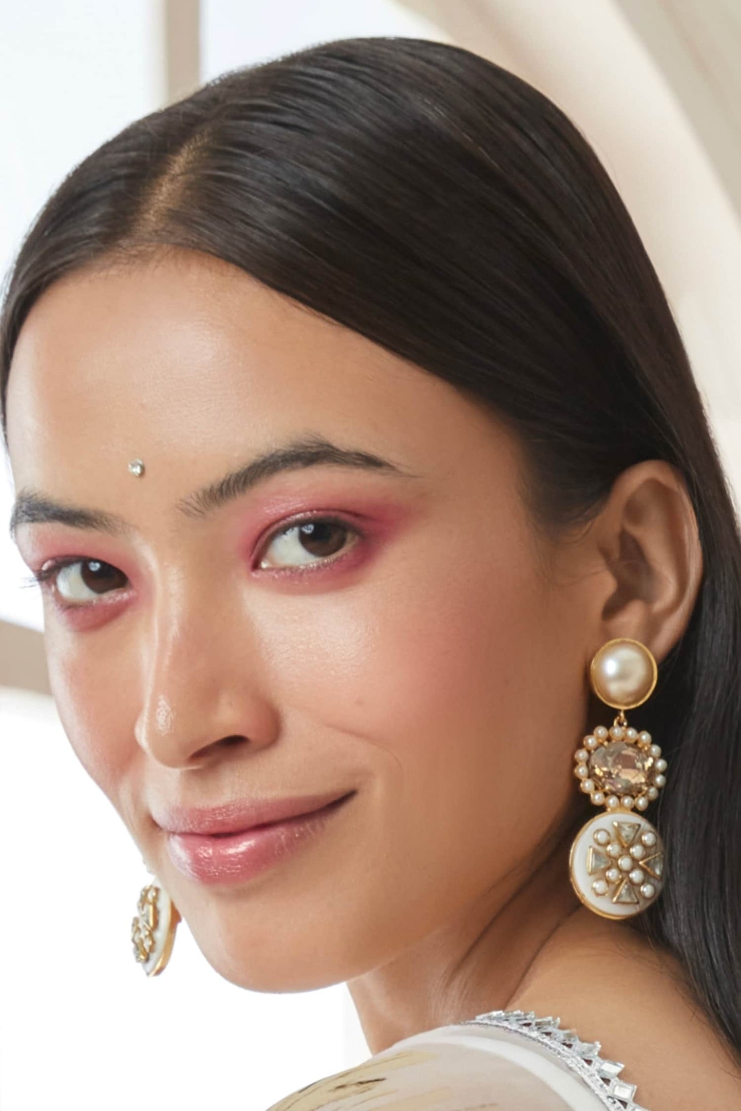 Sanah Embellished Dangler Earrings