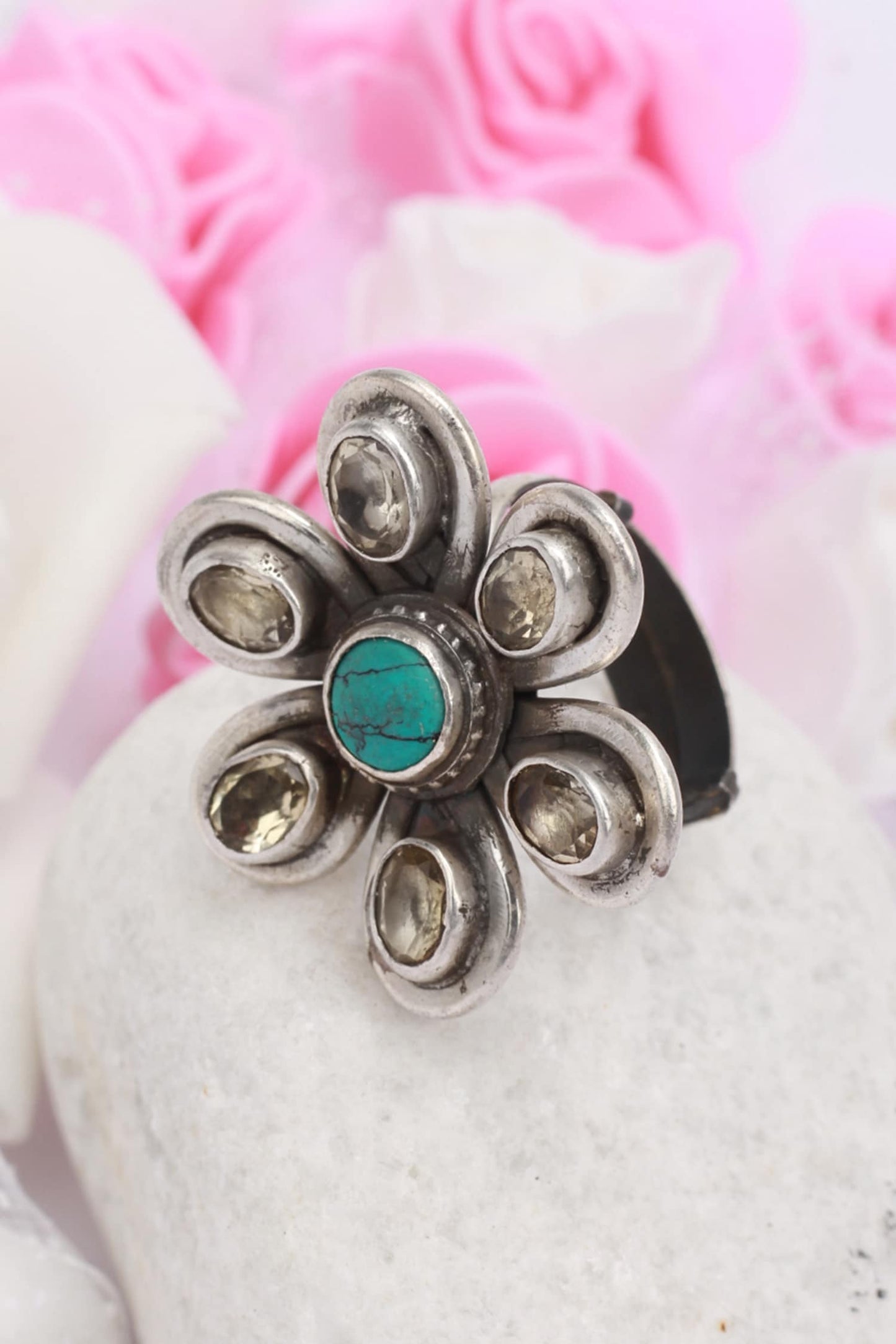 Handcrafted Floral Ring