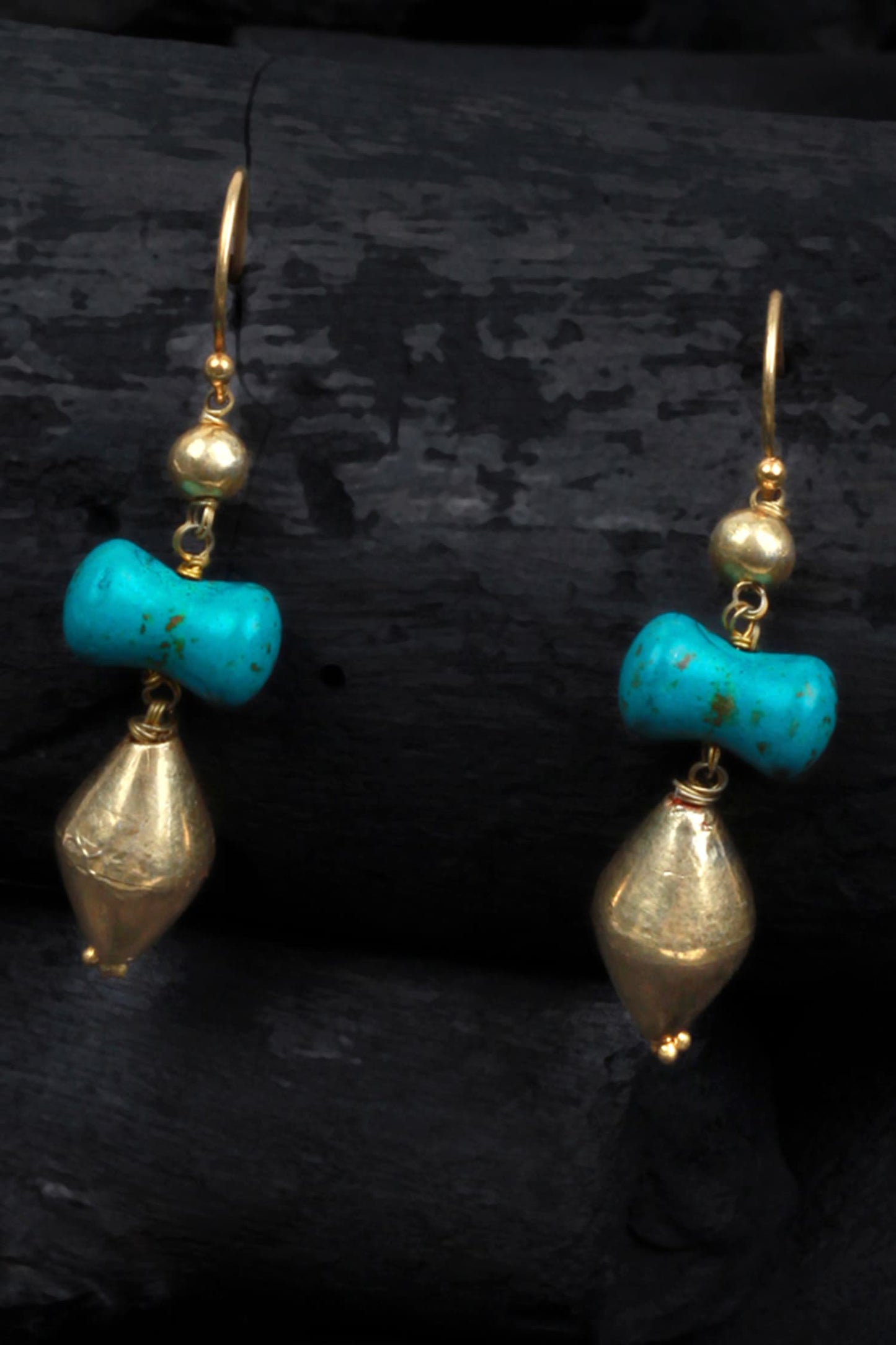 Stone Drop Dangler Earrings