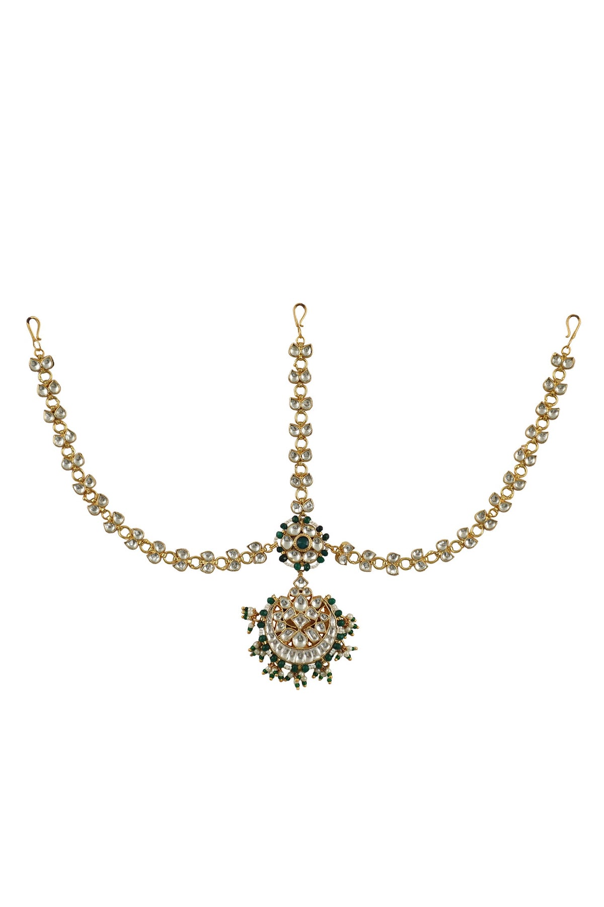 Bead Embellished Mathapatti