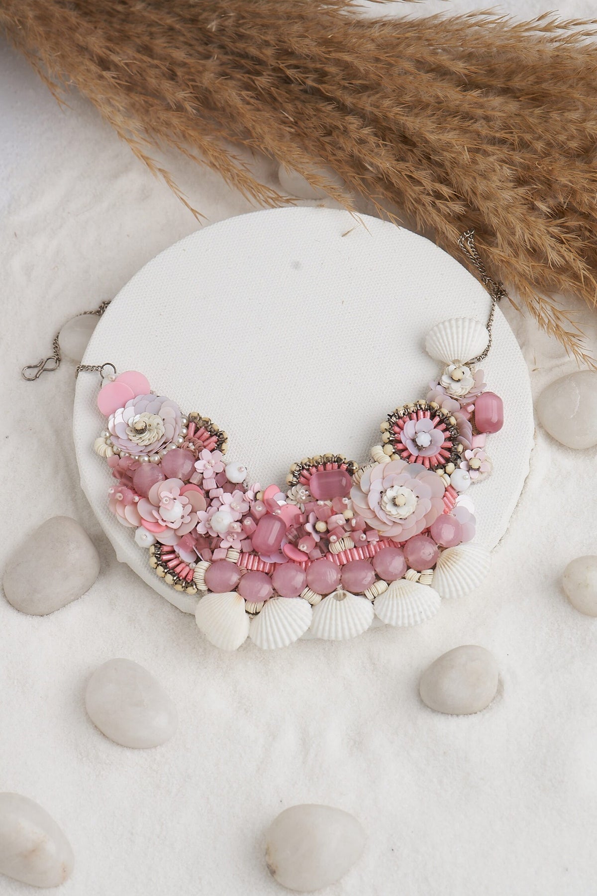 Shell Embellished Necklace