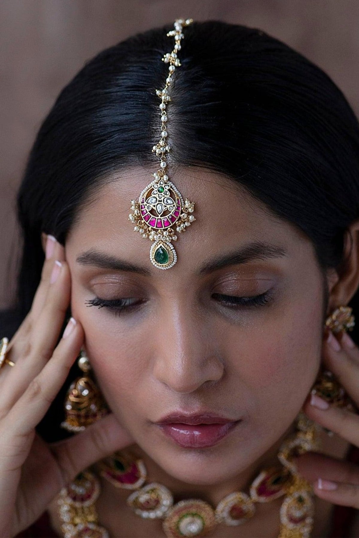 Kundan Embellished Maangtikka