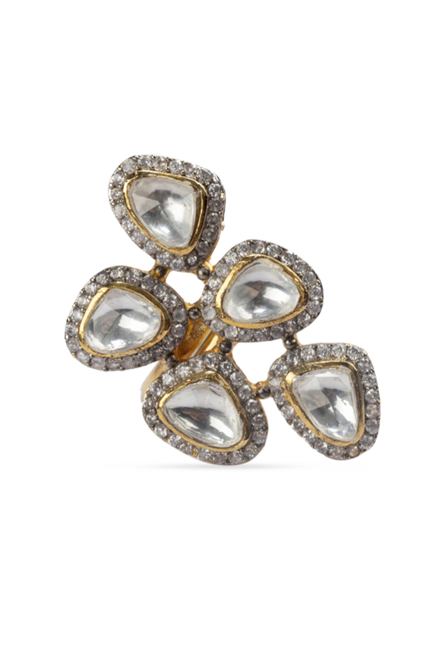 Cubic Zirconia Stone Embellished Ring