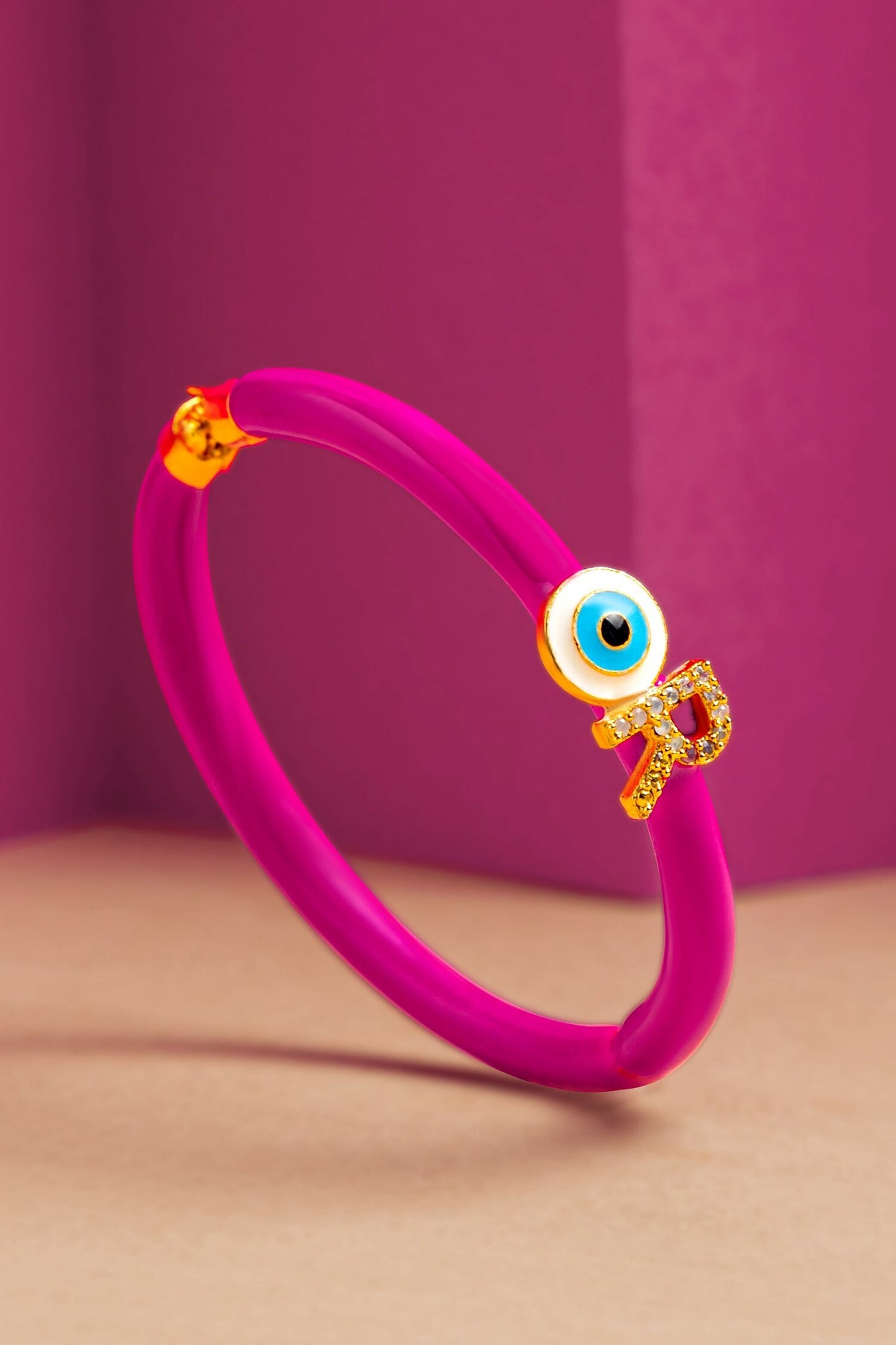 Evil Eye Pink Bracelet