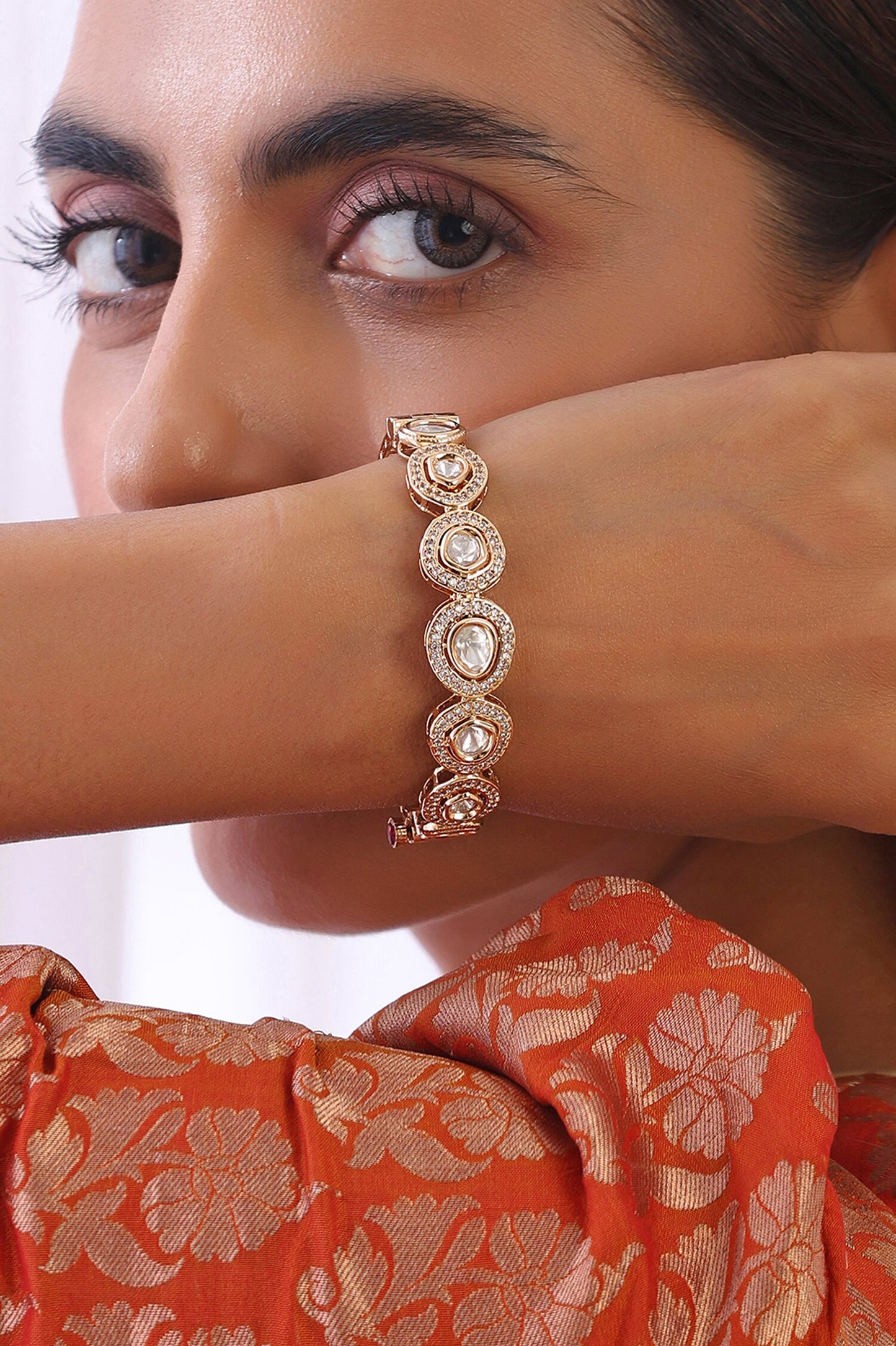 Polki Encrusted Bracelet