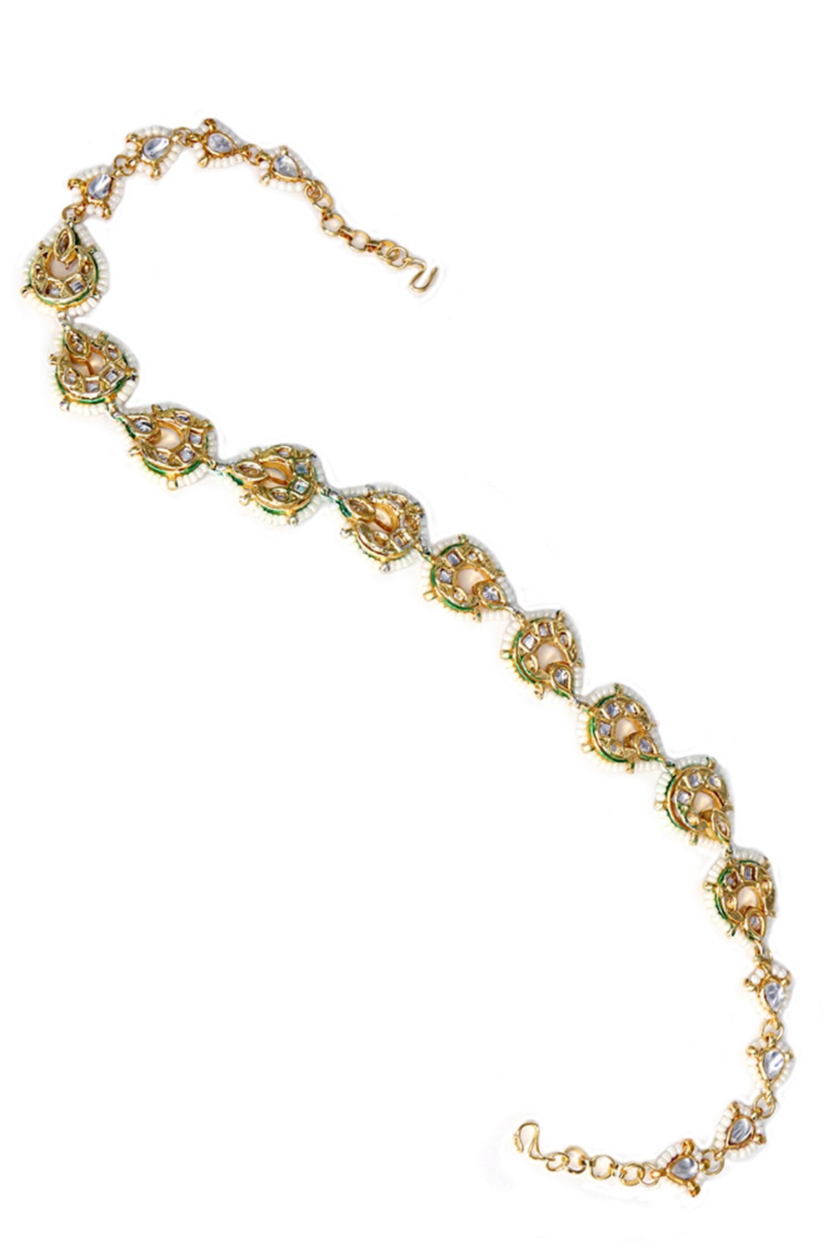 Crescent Embellished Mathapatti