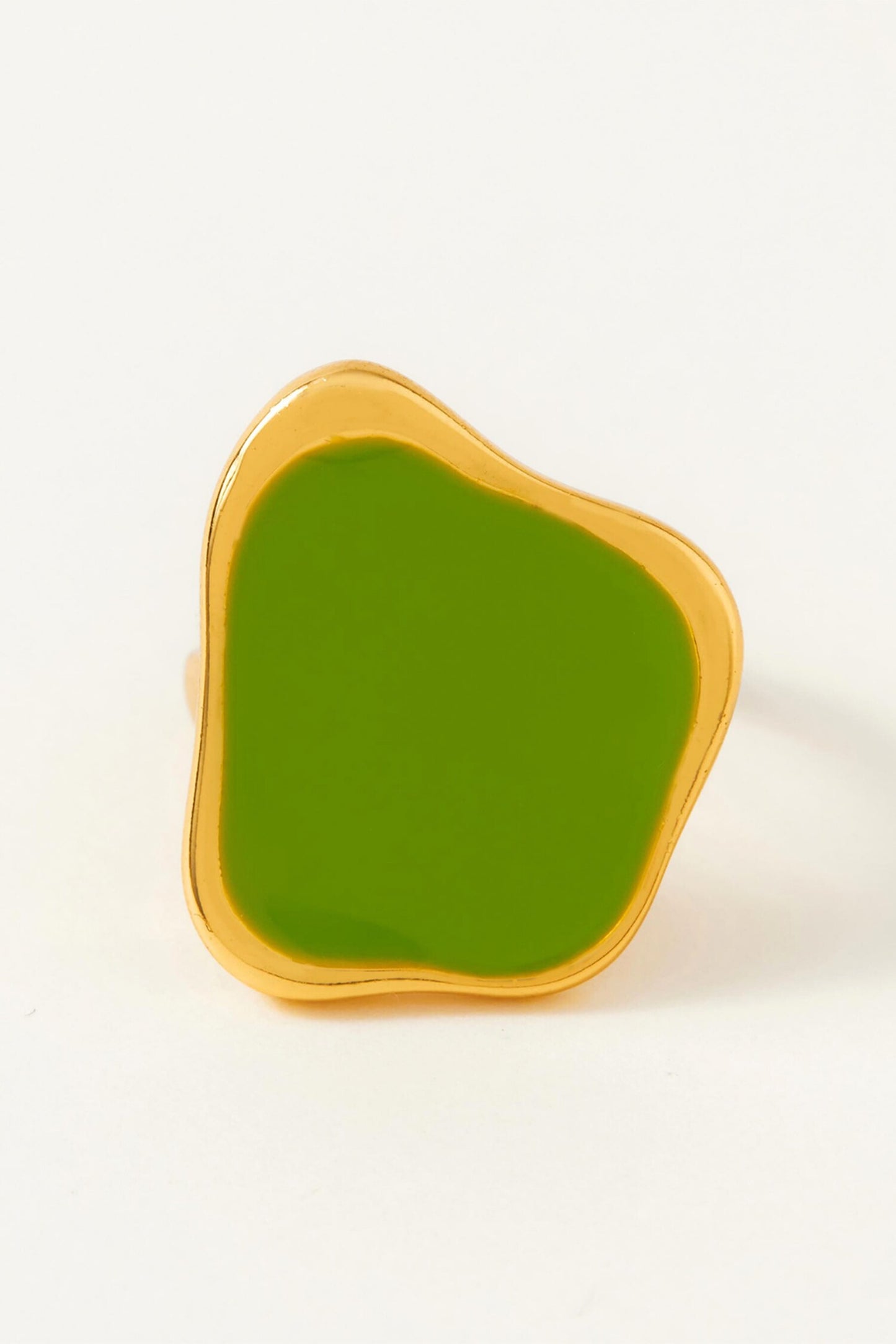 Noosa Abstract Shaped Enameled Ring