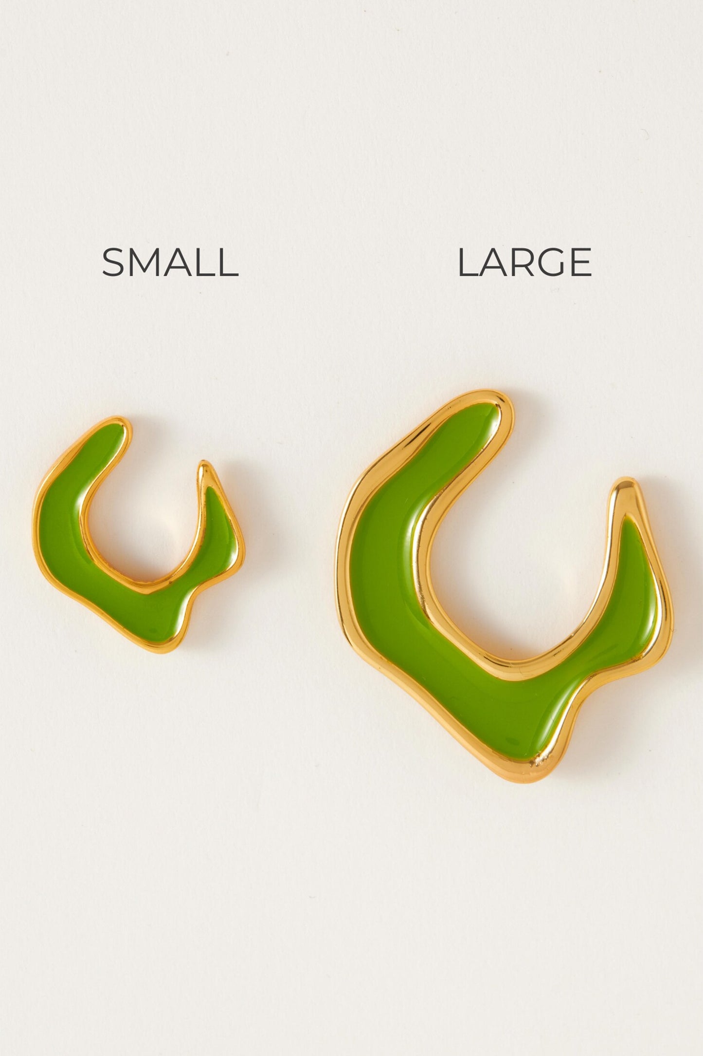 Hawaii Abstract Shaped Earrings