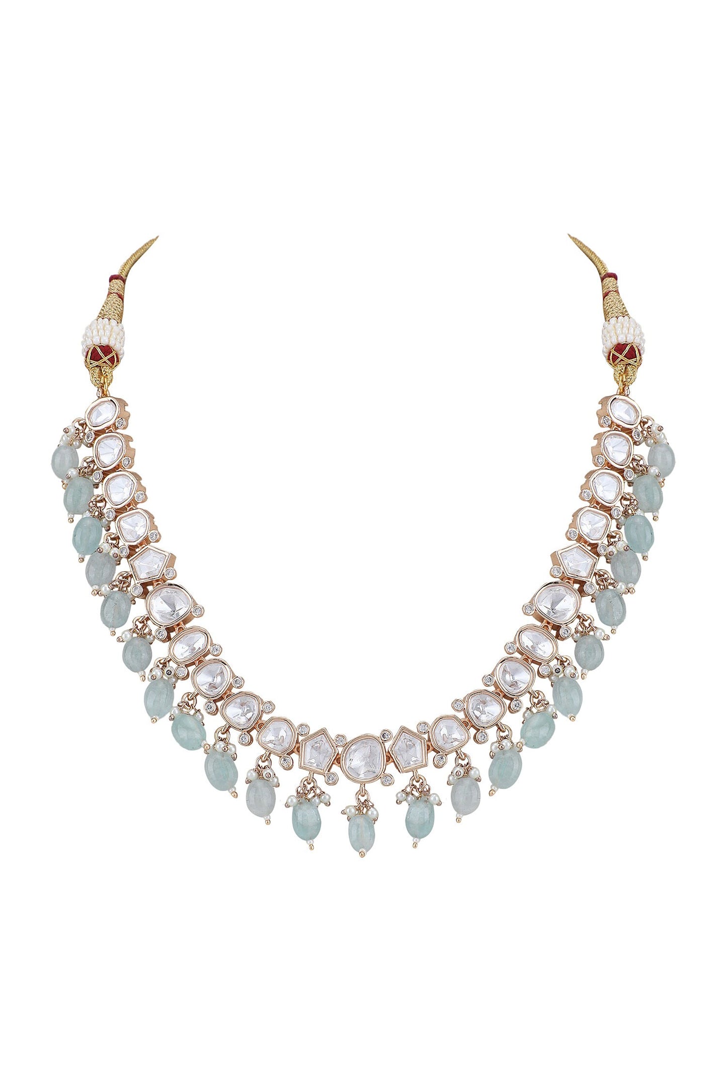 Bead Drops Choker Set