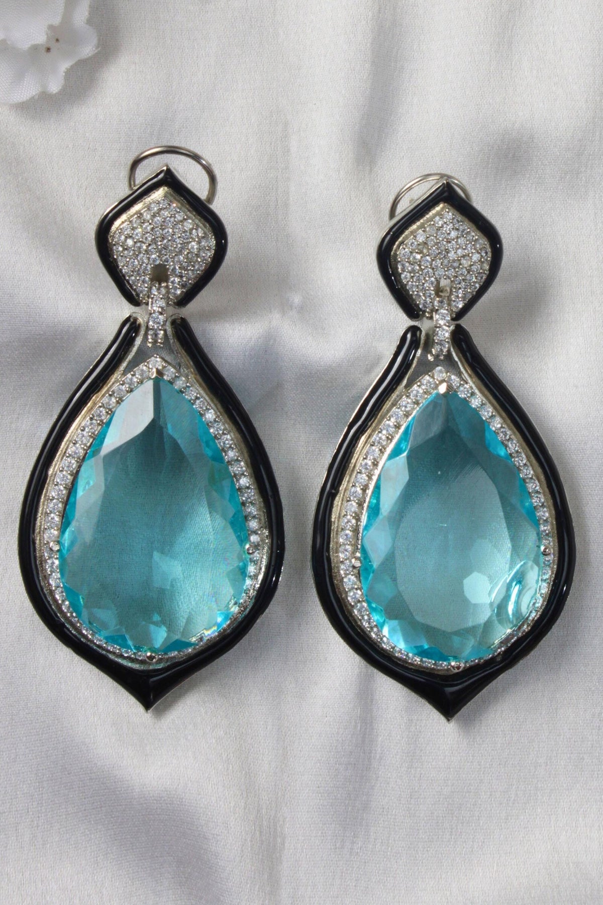 Crystal Embellished Earrings